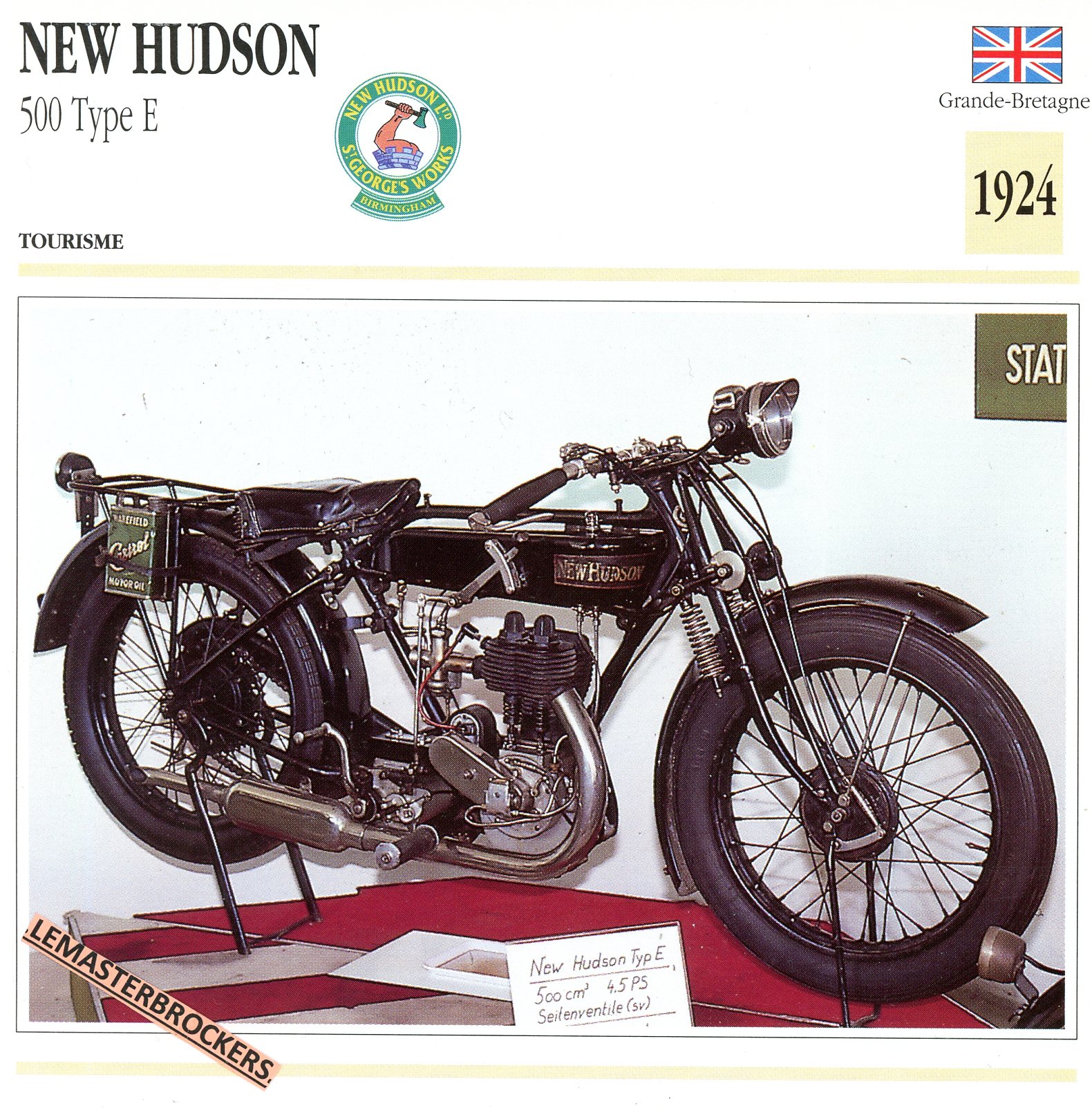 NEW-HUDSON-500-1924-FICHE-MOTO-ATLAS-lemasterbrockers-CARD-MOTORCYCLE