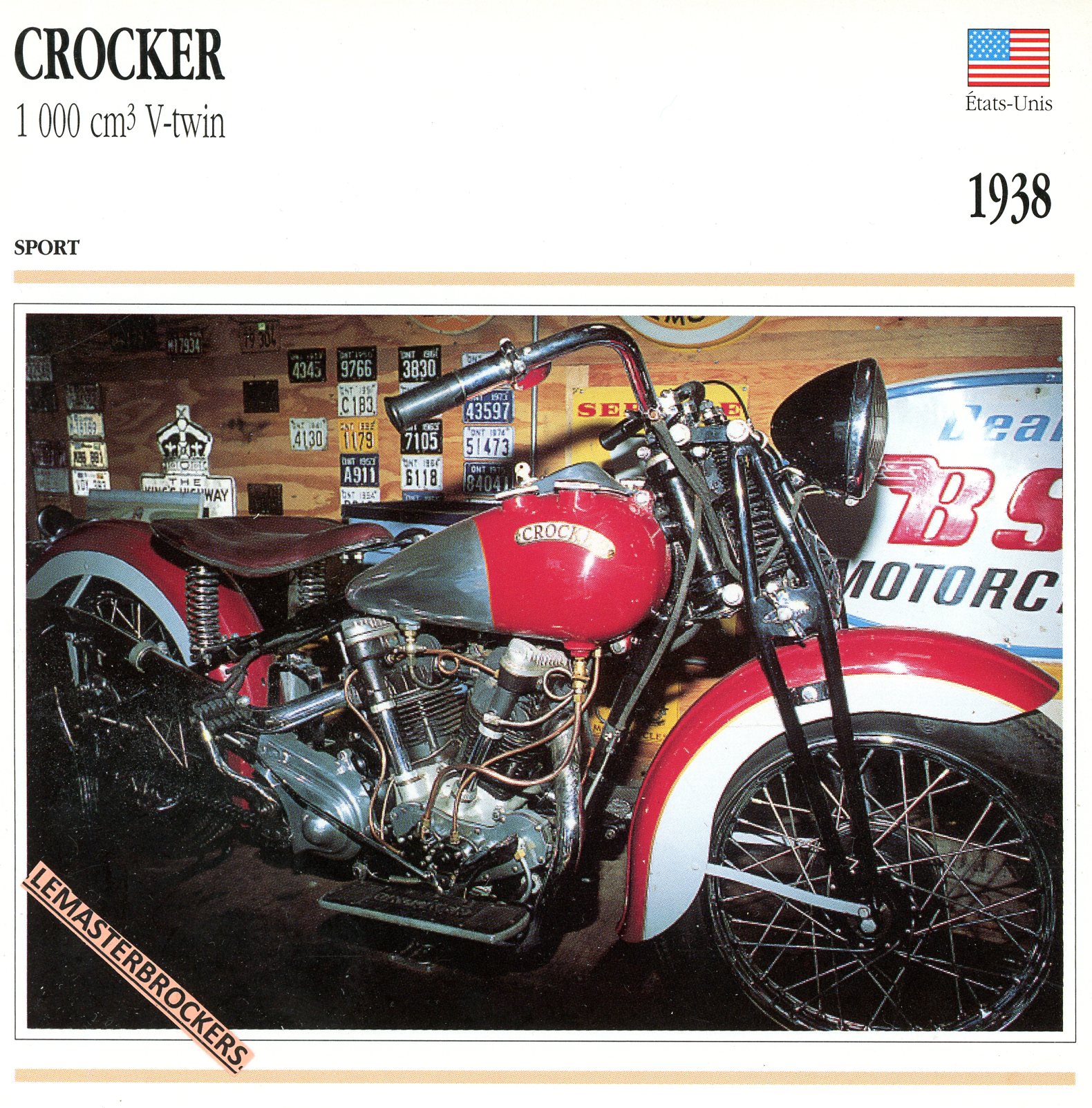 CROCKER-1000-VTWIN-1938-FICHE-MOTO-ATLAS-lemasterbrockers-CARD-MOTORCYCLE