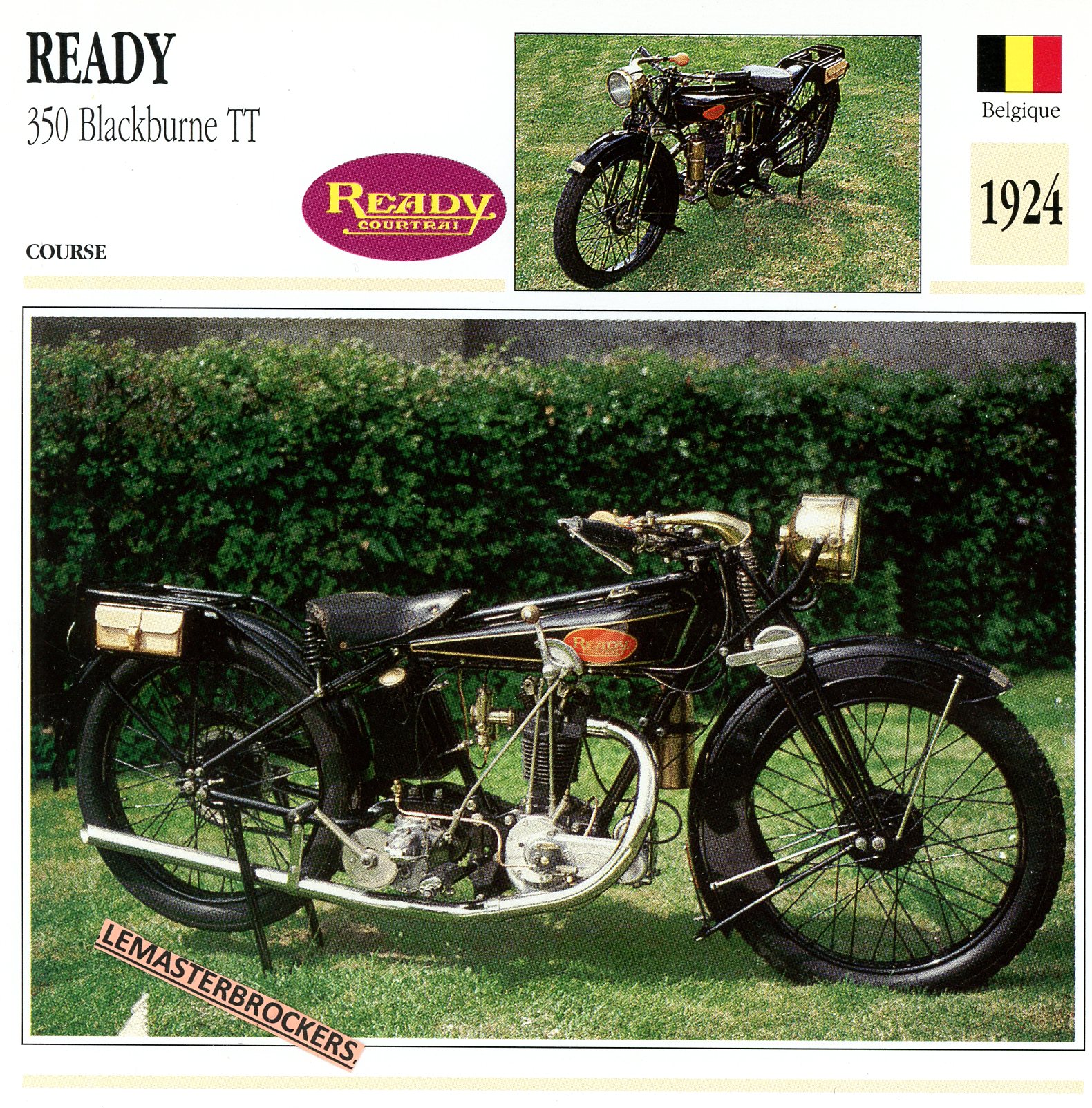 READY-350-BLACKBURNE-TT-1924-FICHE-MOTO-ATLAS-lemasterbrockers-CARD-MOTORCYCLE