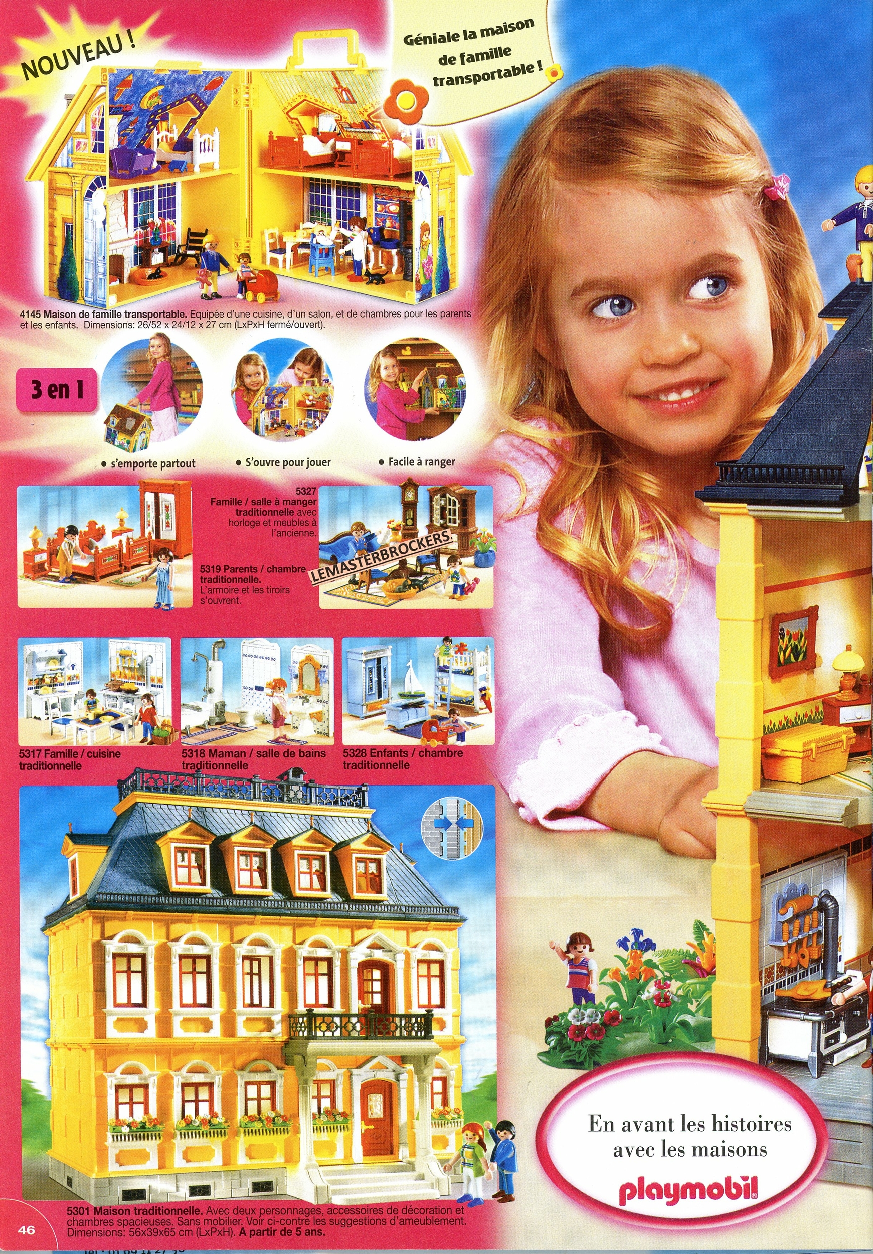 BROCHURE-PLAYMOBIL-2007-lemasterbrockers-publicité-jouets