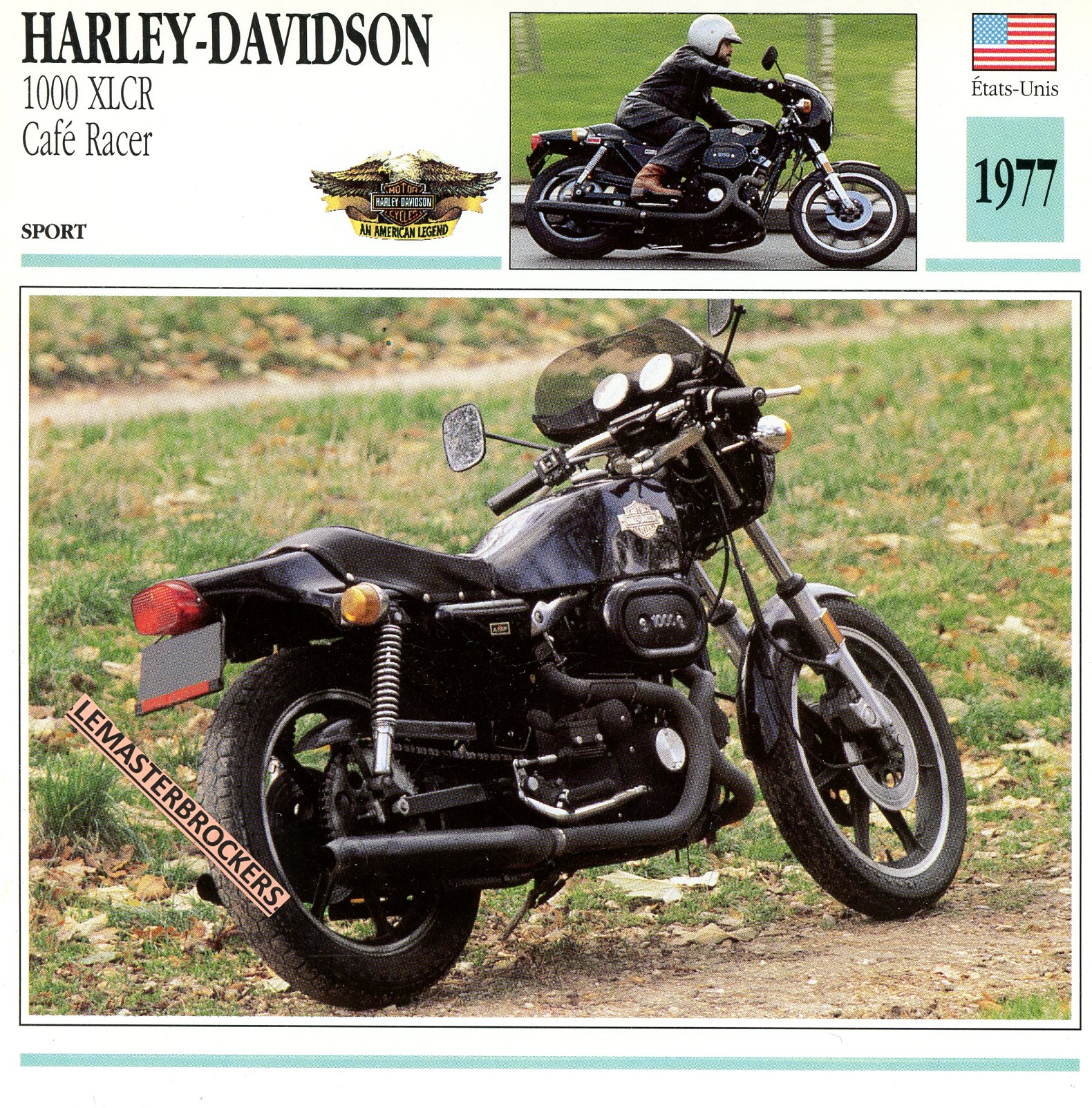 HARLEY-DAVIDSON-1000XLCR-CAFÉ-RACER-1977-FICHE-MOTO-LEMASTERBROCKERS