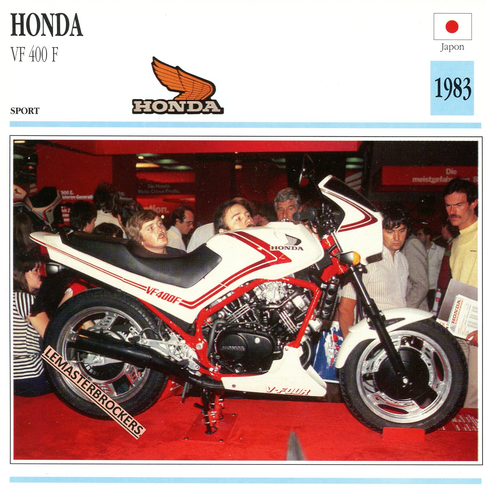 FICHE-MOTO-HONDA-VF-VF400F-1983-LEMASTERBROCKERS-CARS-MOTORCYCLE