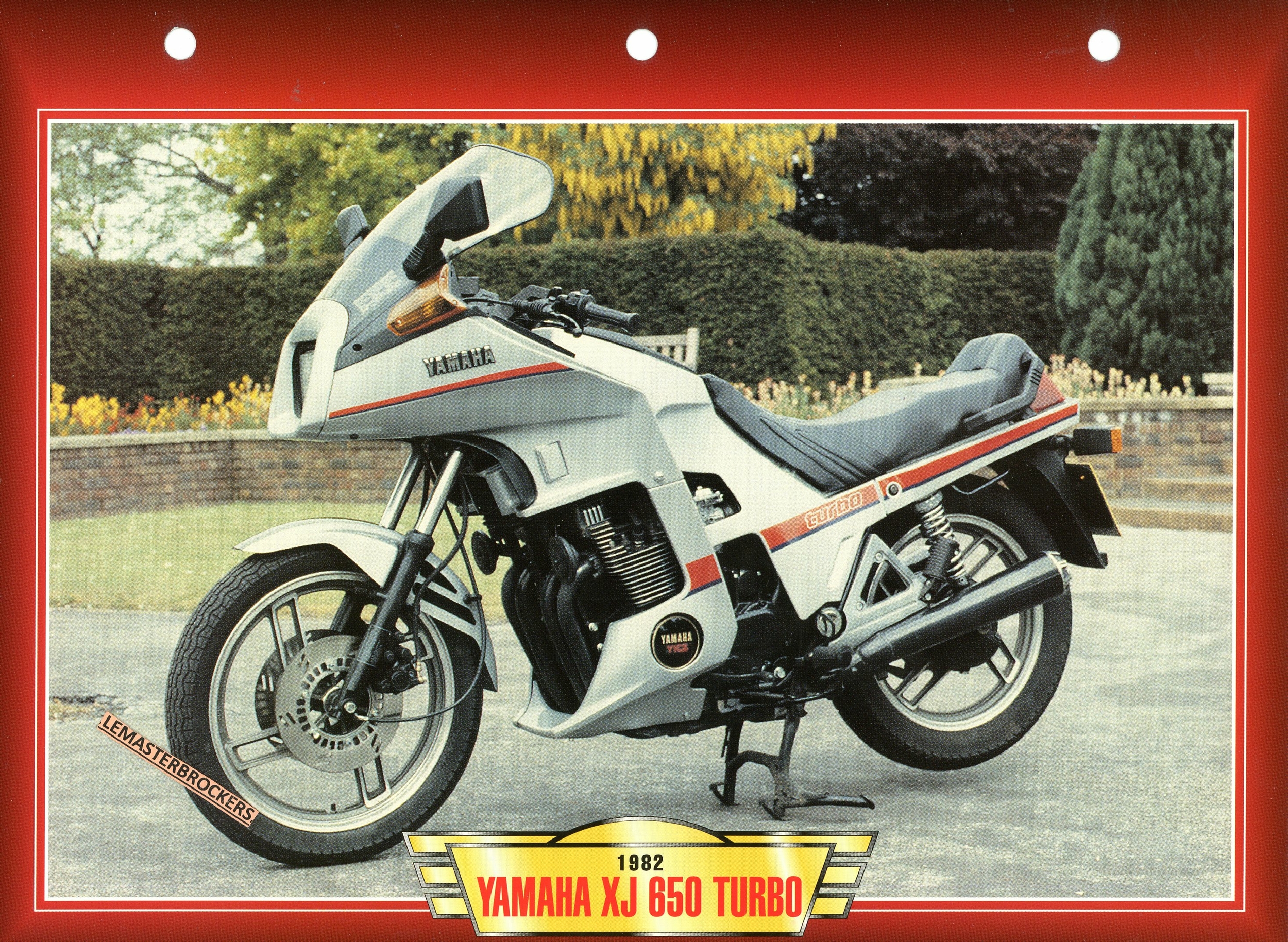 FICHE MOTO YAMAHA XJ650 TURBO 1982 - FICHE TECHNIQUE YAMAHA XJ