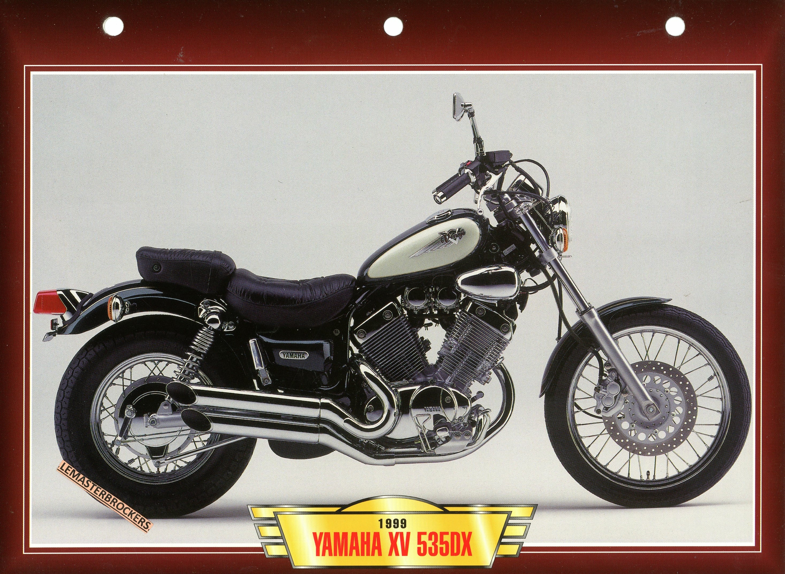FICHE-MOTO-YAMAHA-XV535DX-lemasterbrockers-card-motorcycles-XV
