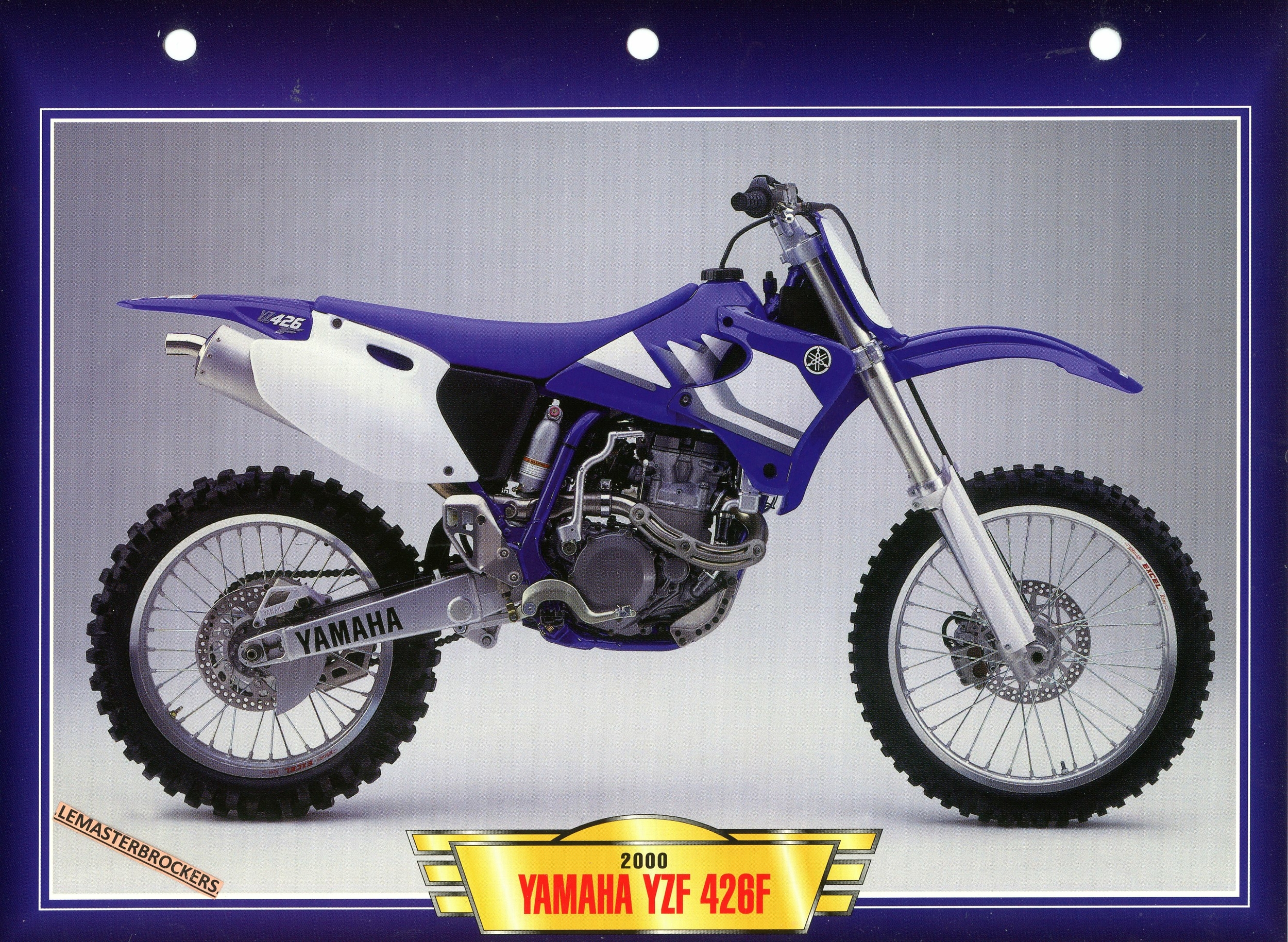 FICHE-MOTO-YAMAHA-YZF426F-2000-lemasterbrockers-card-motorcycles-YZF