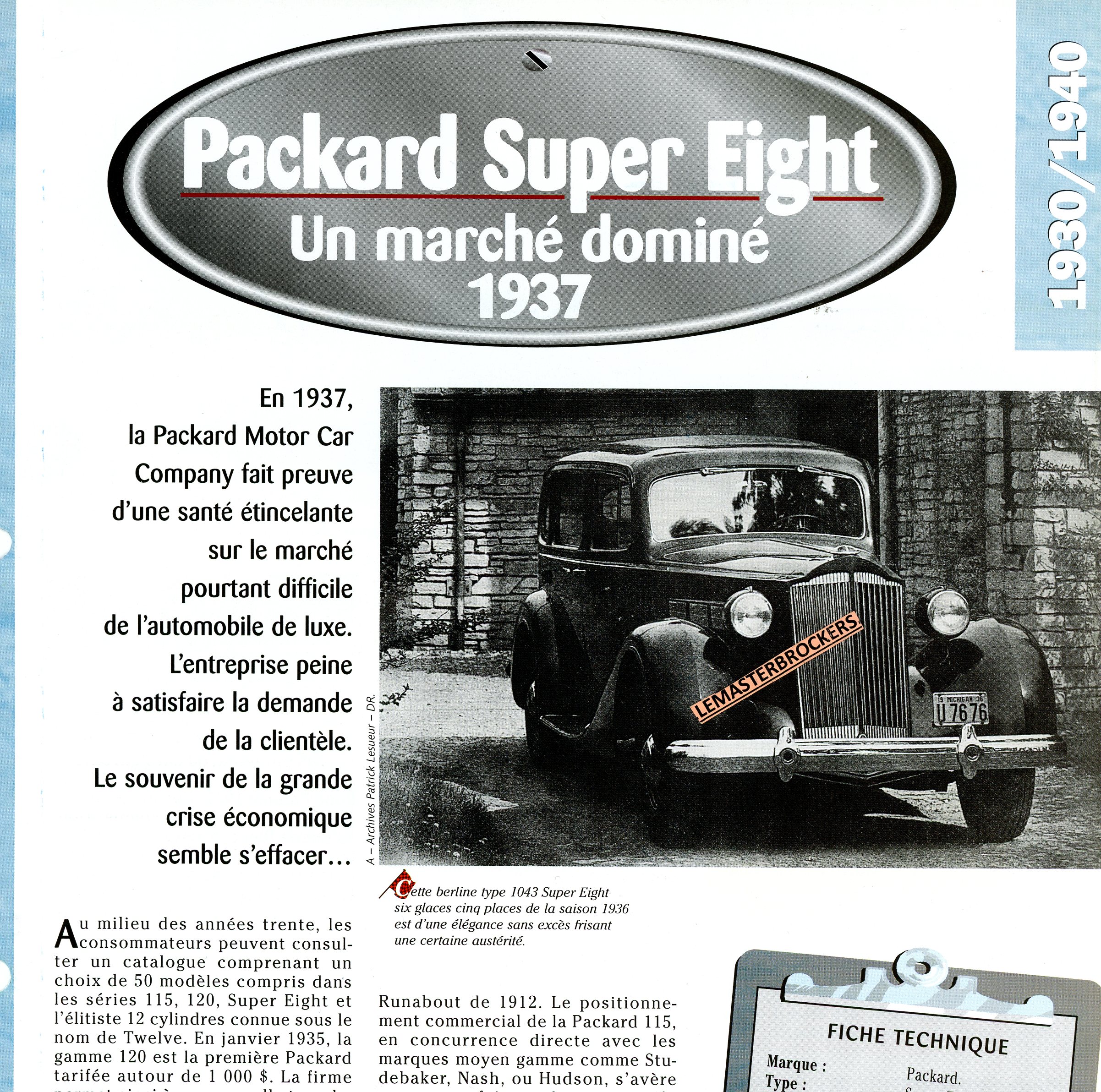 FICHE-TECHNIQUE-PACKARD-SUPER-EIGHT-1937-FICHE-AUTO-LEMASTERBROCKERS