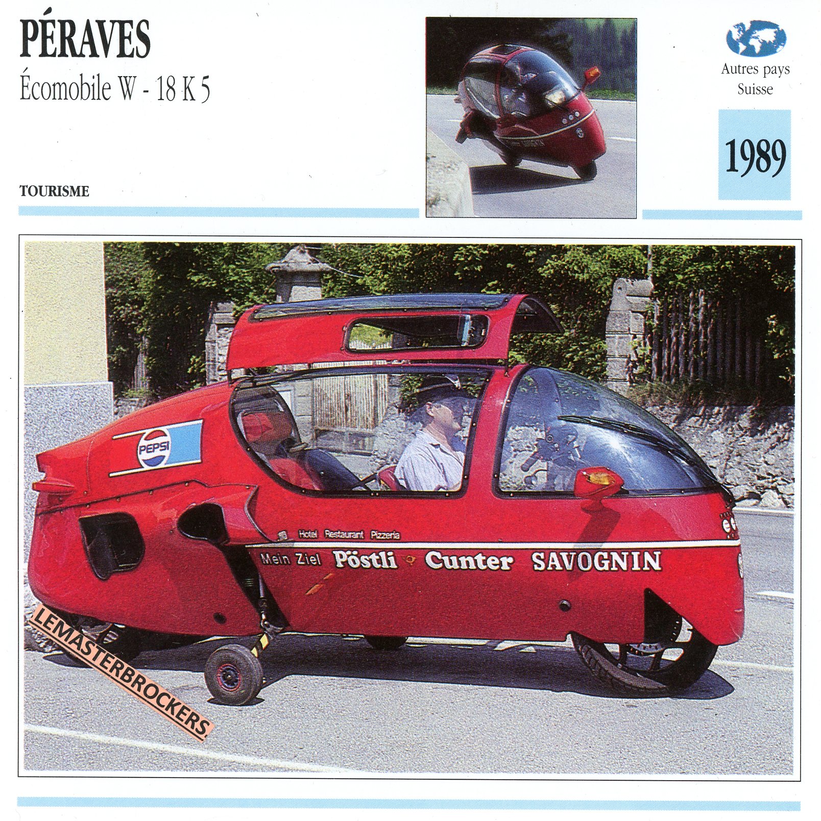 FICHE-MOTO-PÉRAVES-ECOMOBILE-1989-LEMASTERBROCKERS-CARD-MOTORCYCLE