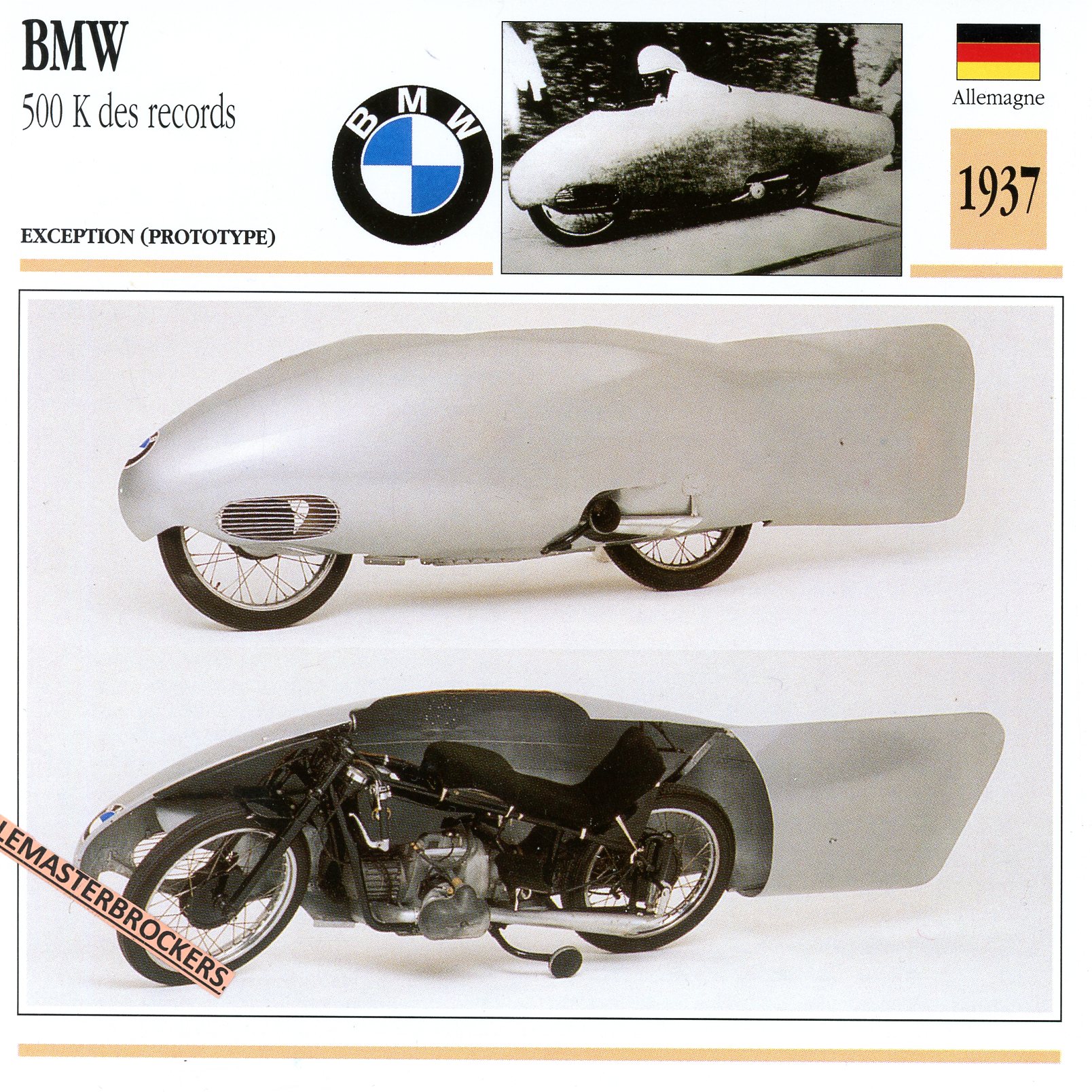 FICHE-MOTO-BMW-500K-1937-LEMASTERBROCKERS-CARD-MOTORCYCLE