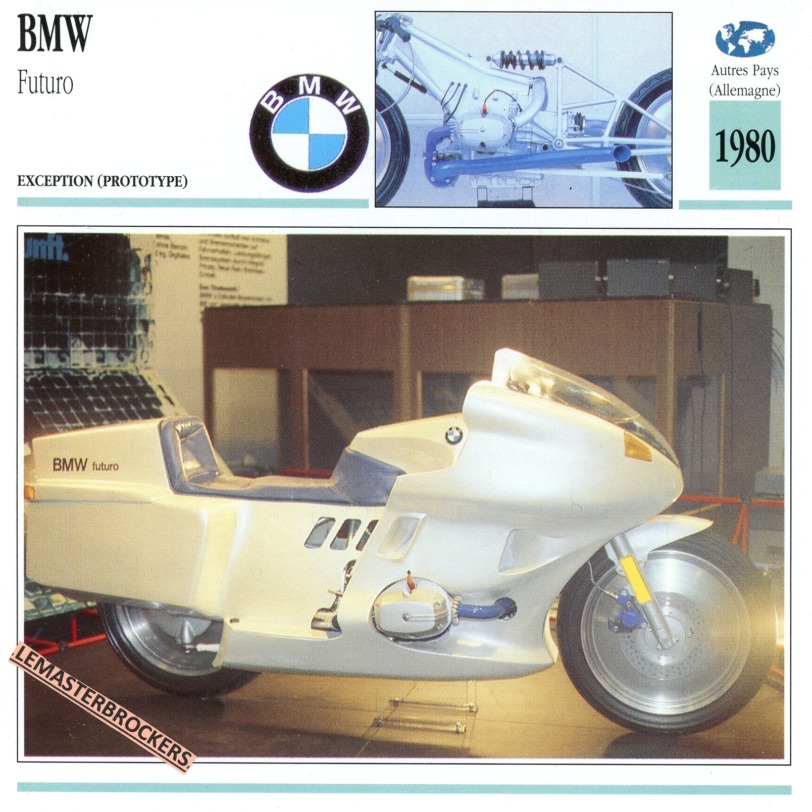 FICHE-MOTO-BMW-FUTURO-1980-LEMASTERBROCKERS-CARD-MOTORCYCLE-PROTOTYPE