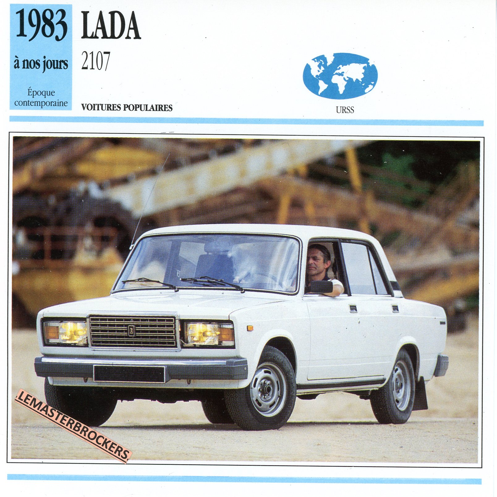 LADA 2107 1983 - FICHE AUTO