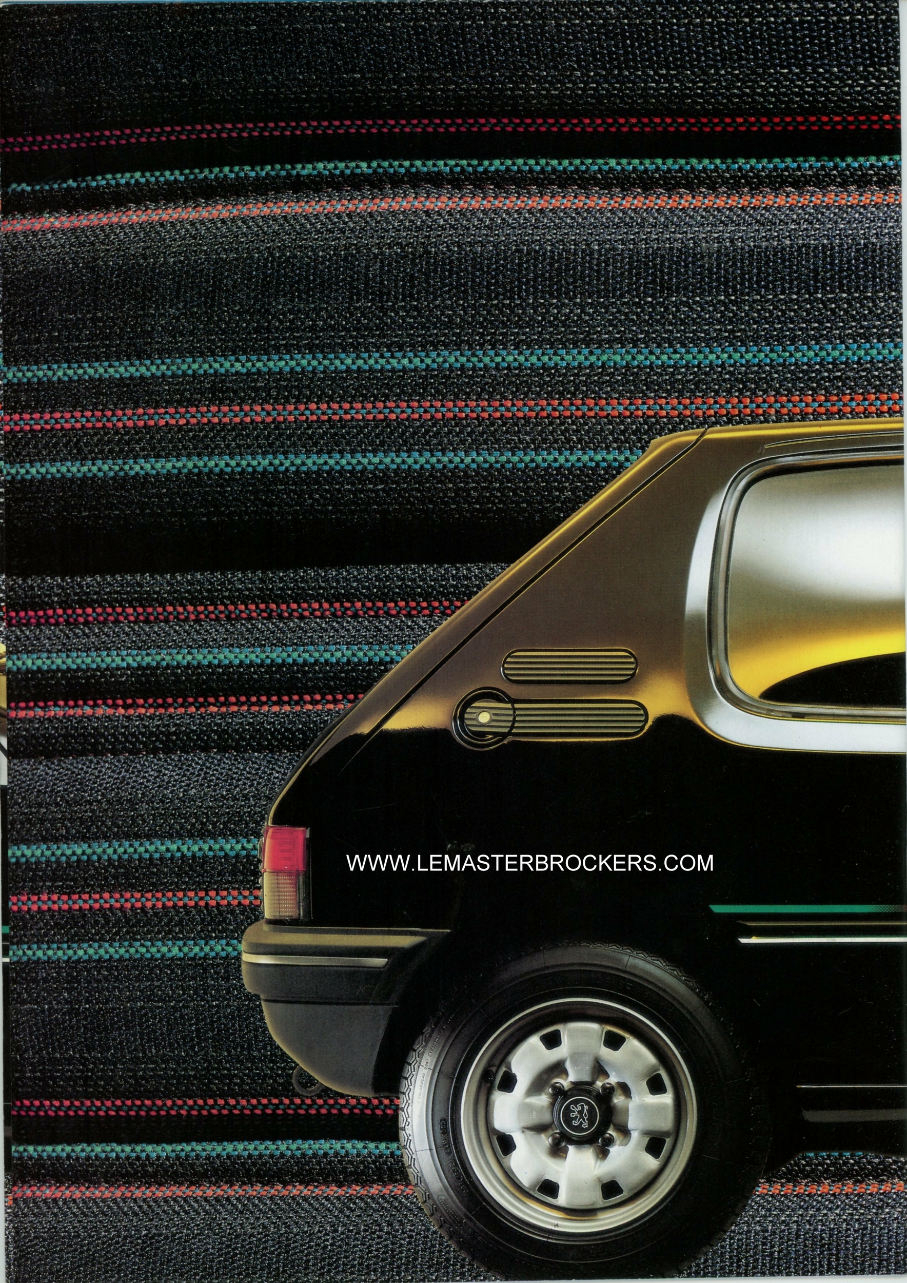 BROCHURE-CATALOGUE-PEUGEOT-205-COLOR-LINE-1991-LEMASTERBROCKERS