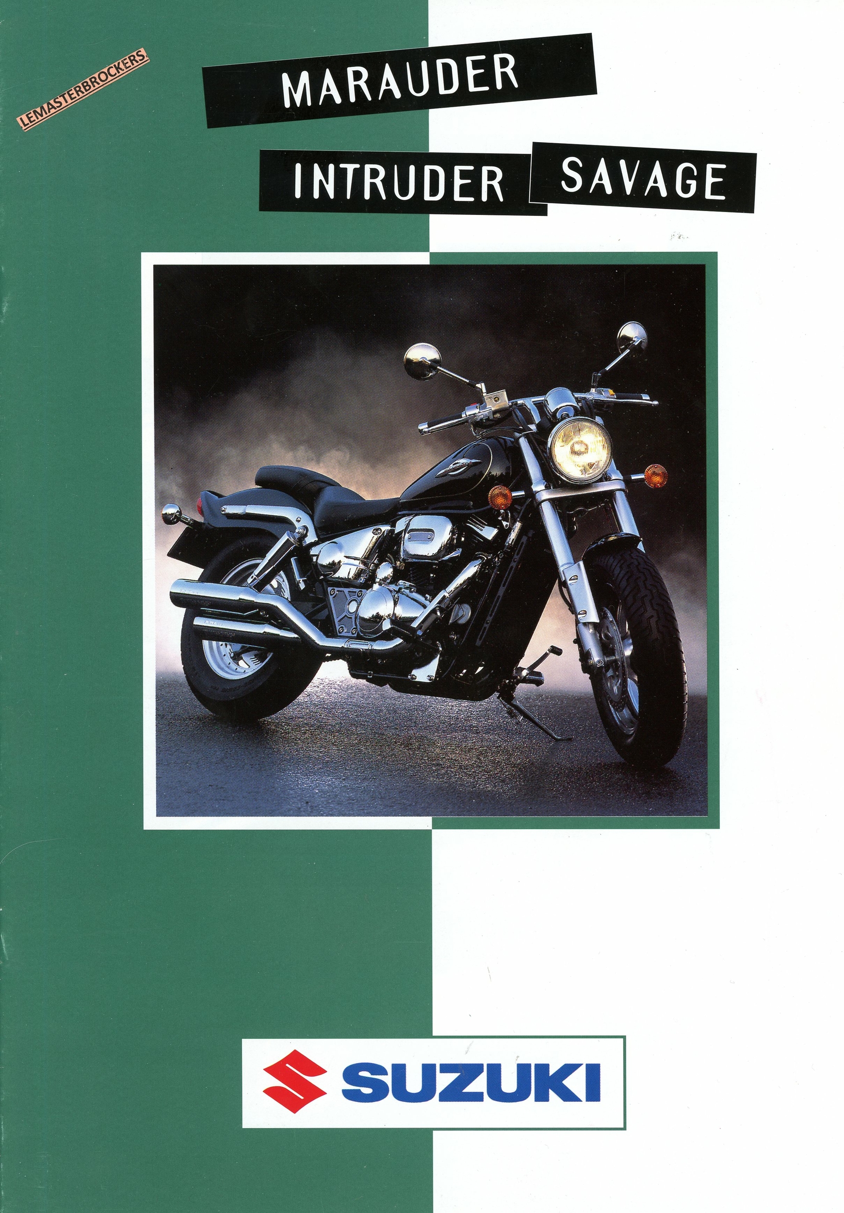 MOTO-SUZUKI-MARAUDER-SAVAGE-INTRUDER-BROCHURE-CATALOGUE-PROSPECTUS-LEMASTERBROCKERS