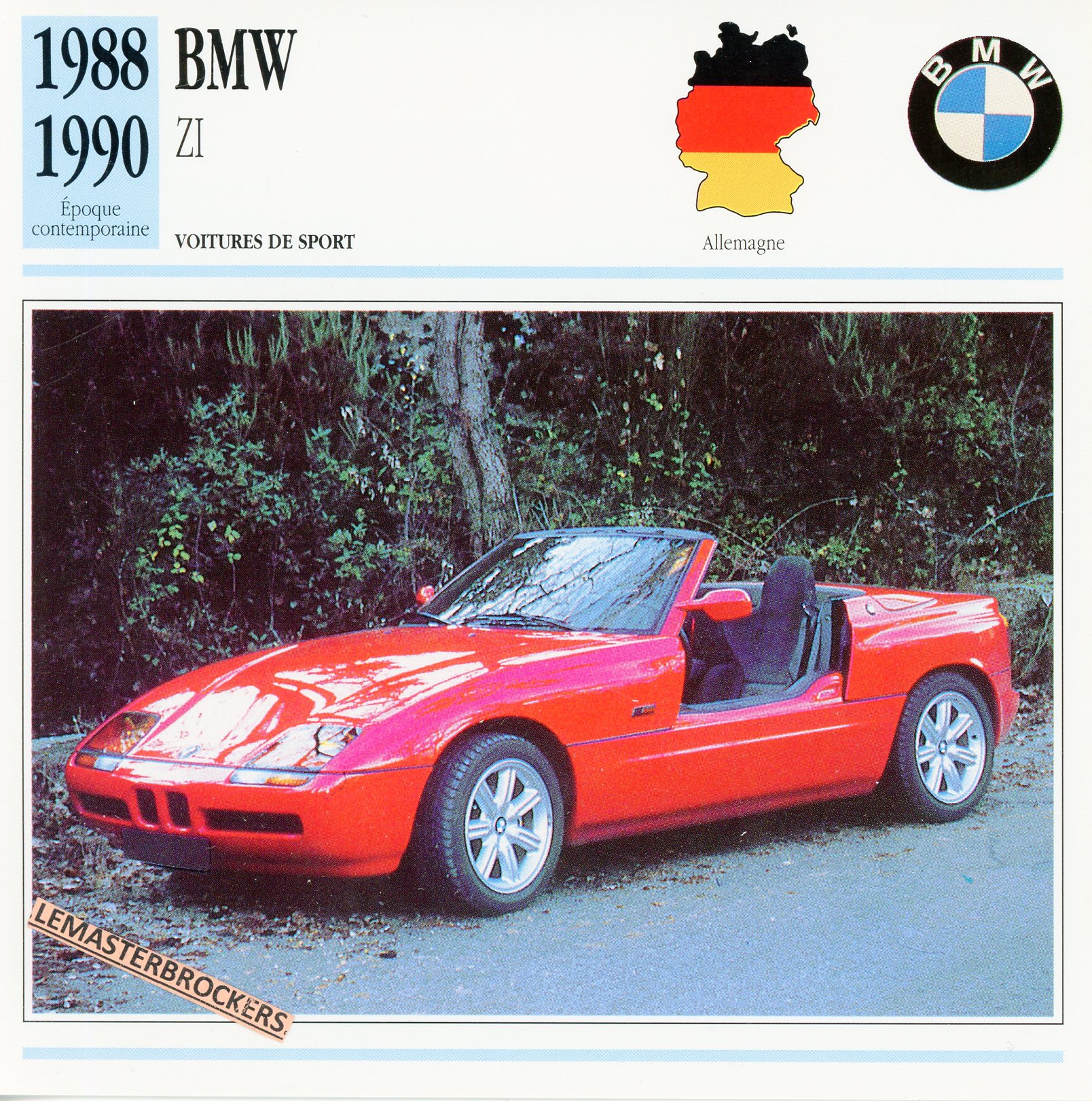 BMW-Z1-LEMASTERBROCKERS-FICHE-AUTO-CARS-CARD-ATLAS