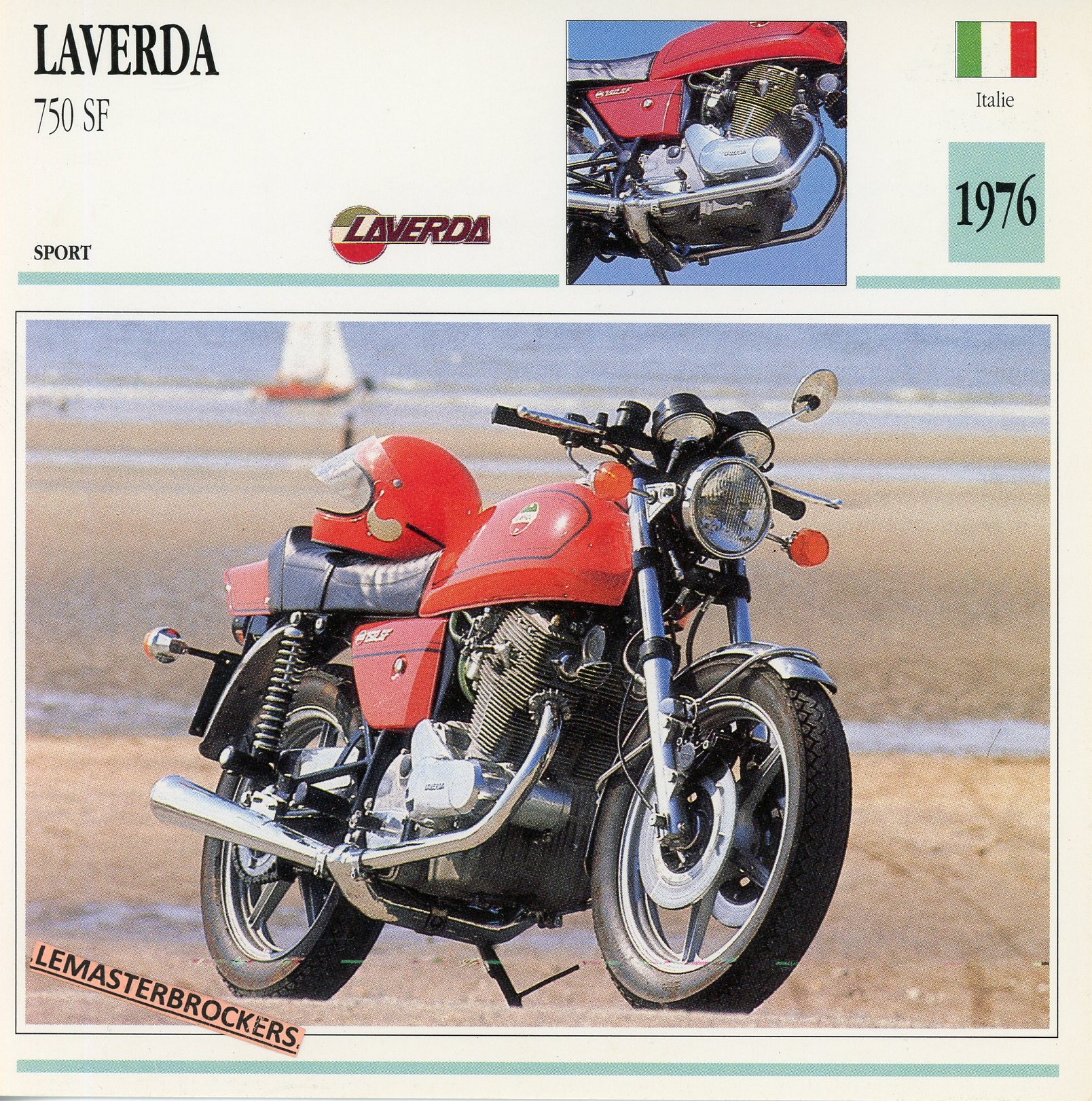 LAVERDA-750-SF-750SF-1976-LEMASTERBROCKERS-FICHE-MOTO-ATLAS-CARD