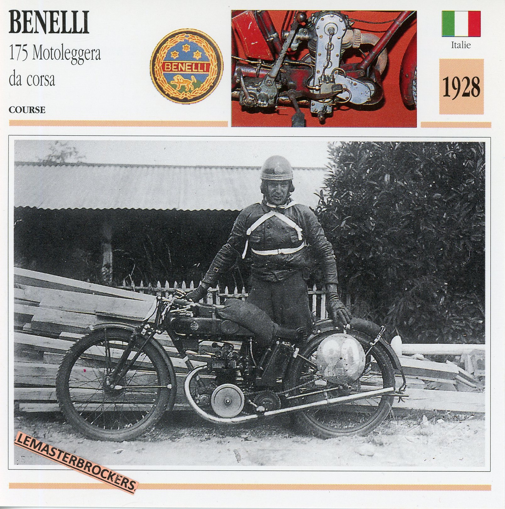 BENELLI-175-MOTOLEGGERA-DA-CORSA-1928-LEMASTERBROCKERS-FICHE-MOTO-ATLAS-CARD