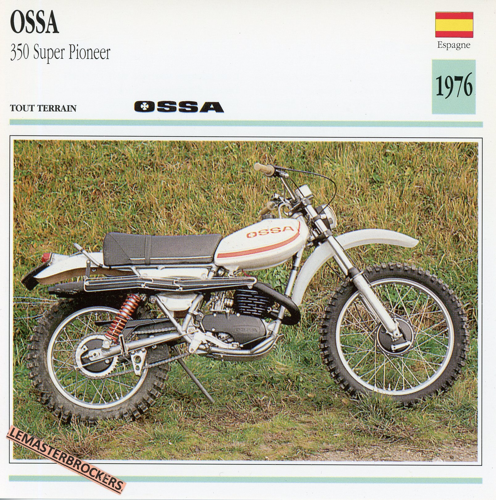 OSSA-350-SUPER-PIONEER-1976-LEMASTERBROCKERS-FICHE-MOTO-ATLAS-CARD