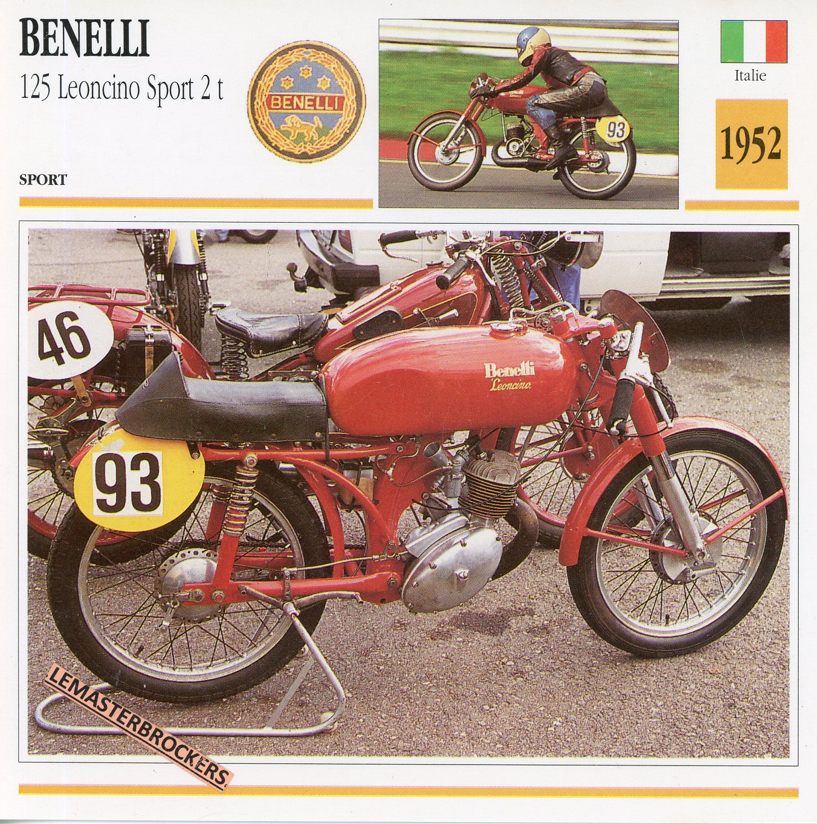 BENELLI-125-LEONCINO-SPORT-1952-LEMASTERBROCKERS-FICHE-MOTO-ATLAS-CARD
