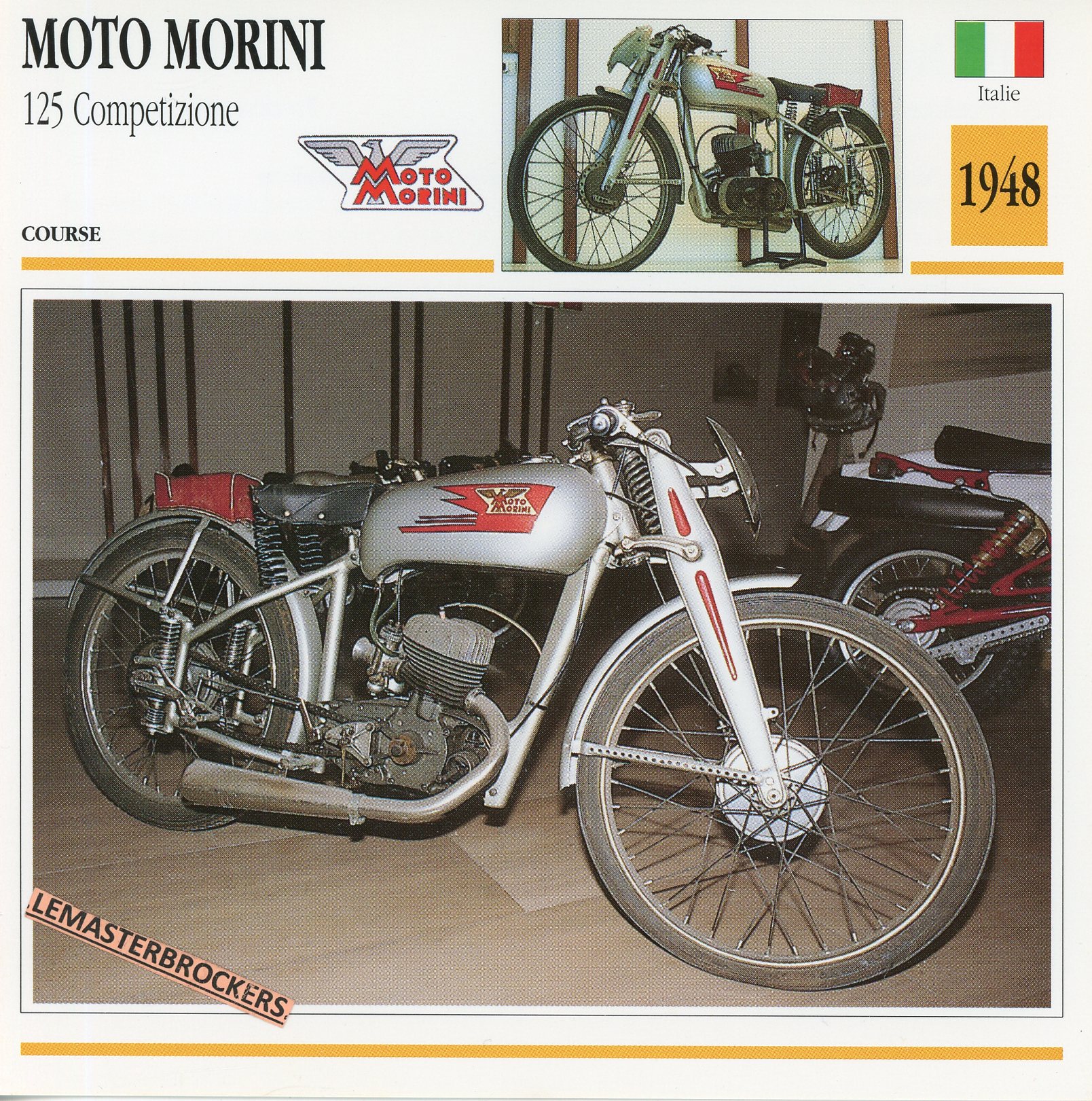 MORINI-125-1948-LEMASTERBROCKERS-FICHE-MOTO-ATLAS-CARD