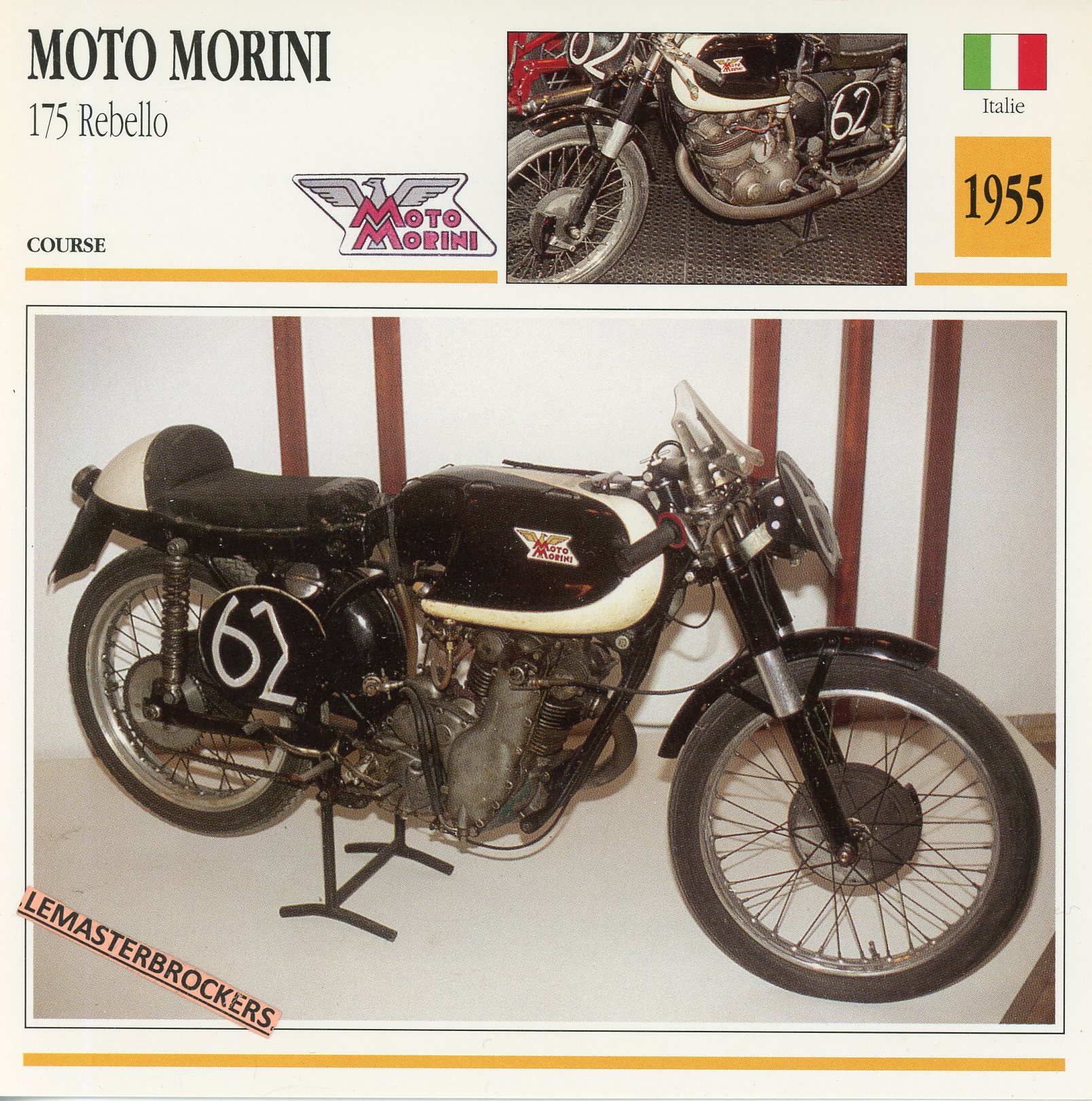 MORINI-175-REBELLO-1955-LEMASTERBROCKERS-FICHE-MOTO-ATLAS-CARD