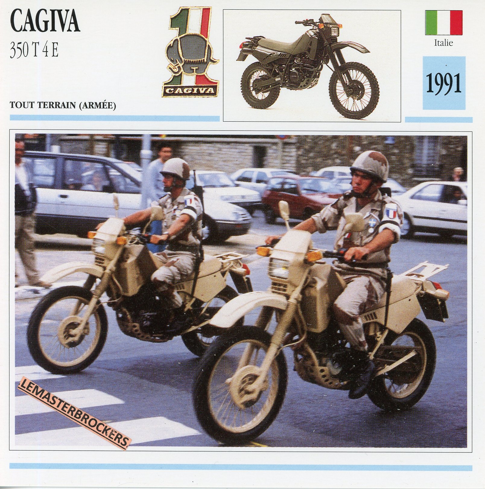 CAGIVA-350-T4E-1991-LEMASTERBROCKERS-FICHE-MOTO-ATLAS-CARD