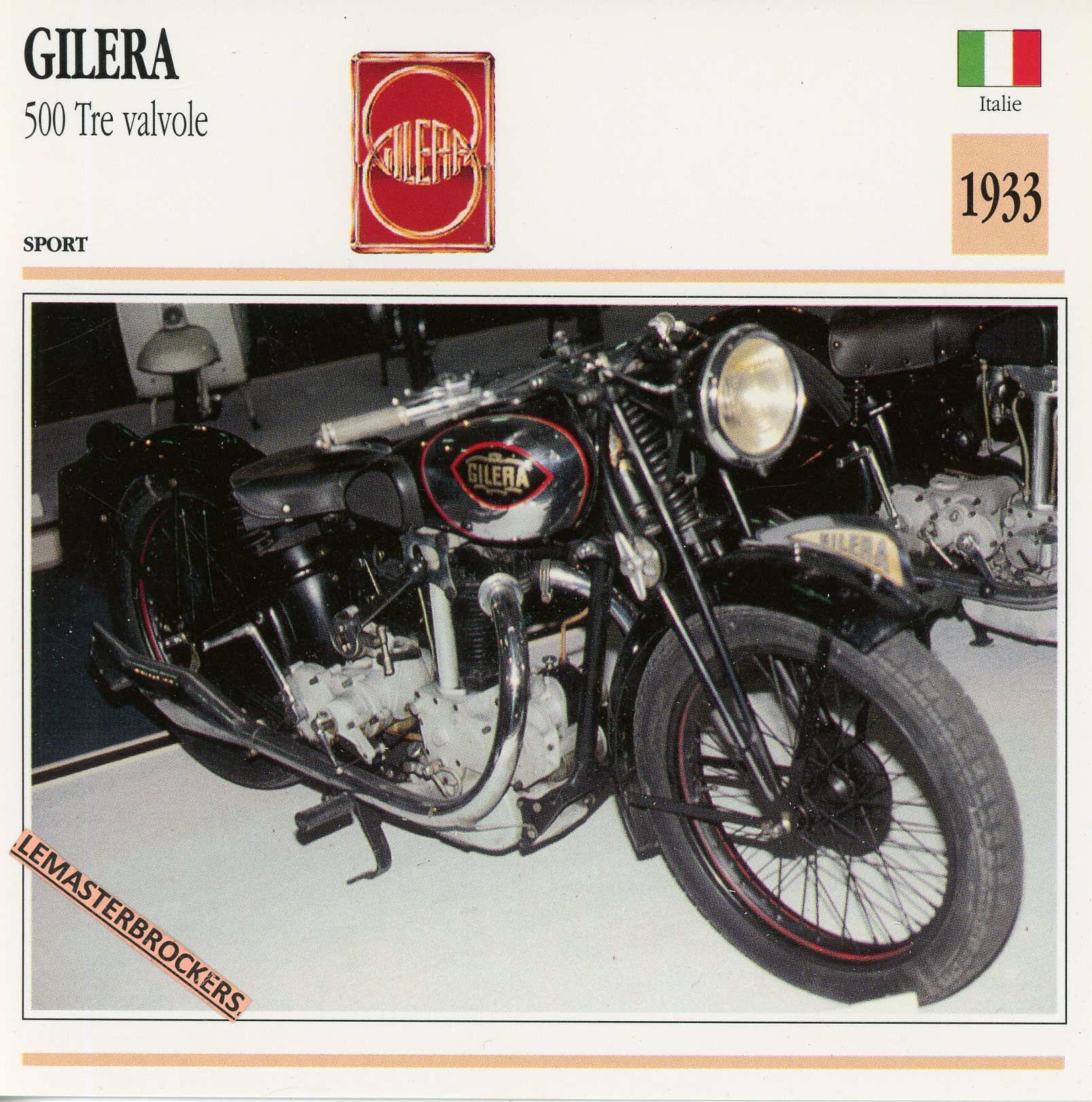 GILERA-500-TRE-VALVOLE-1933-LEMASTERBROCKERS-FICHE-MOTO-ATLAS