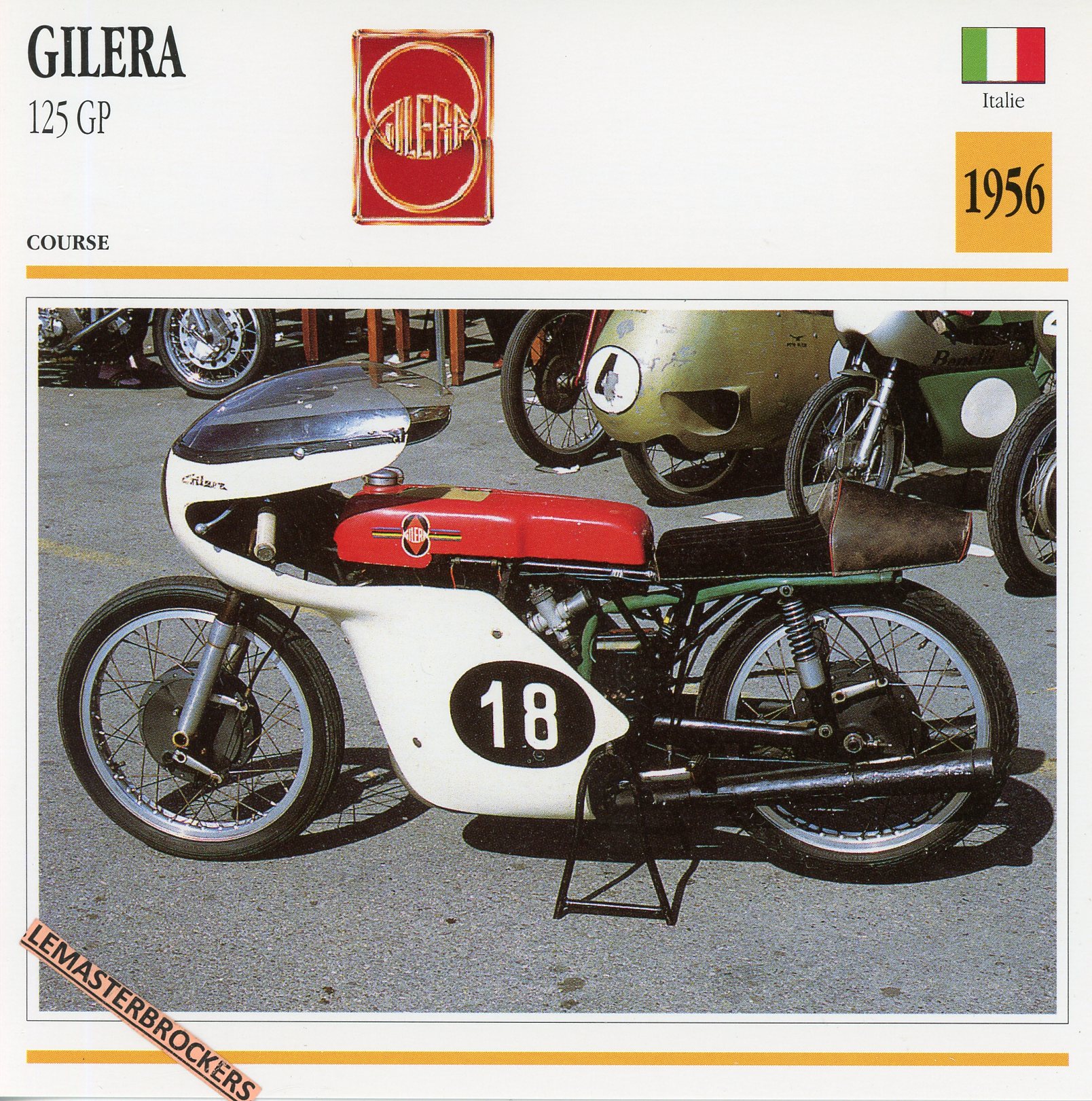 GILERA-125-GP-1956-LEMASTERBROCKERS-FICHE-MOTO-ATLAS-CARD