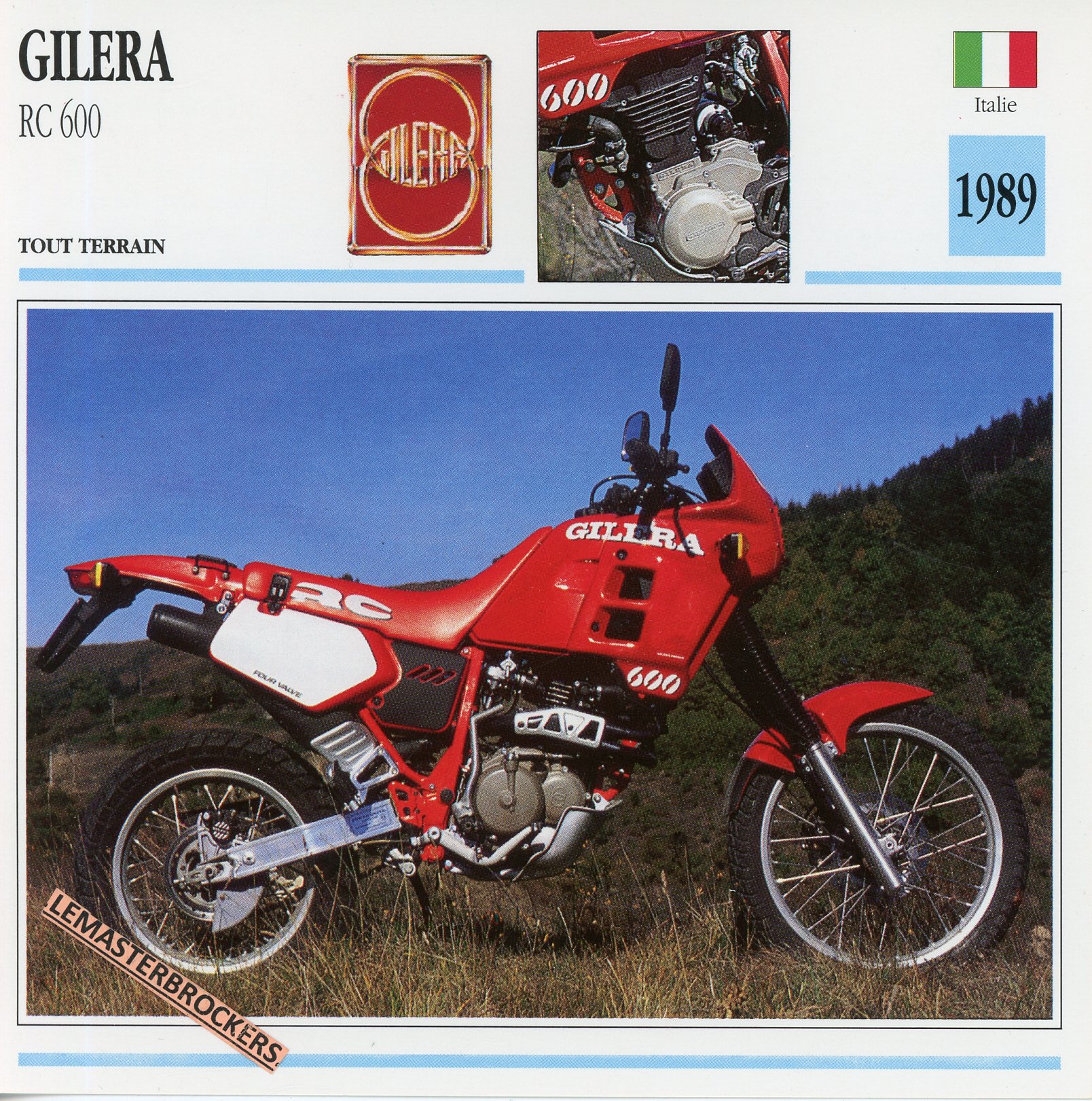 GILERA-RC-600-RC600-1989-FICHE-MOTO-MOTORCYCLE-CARDS-ATLAS-LEMASTERBROCKERS