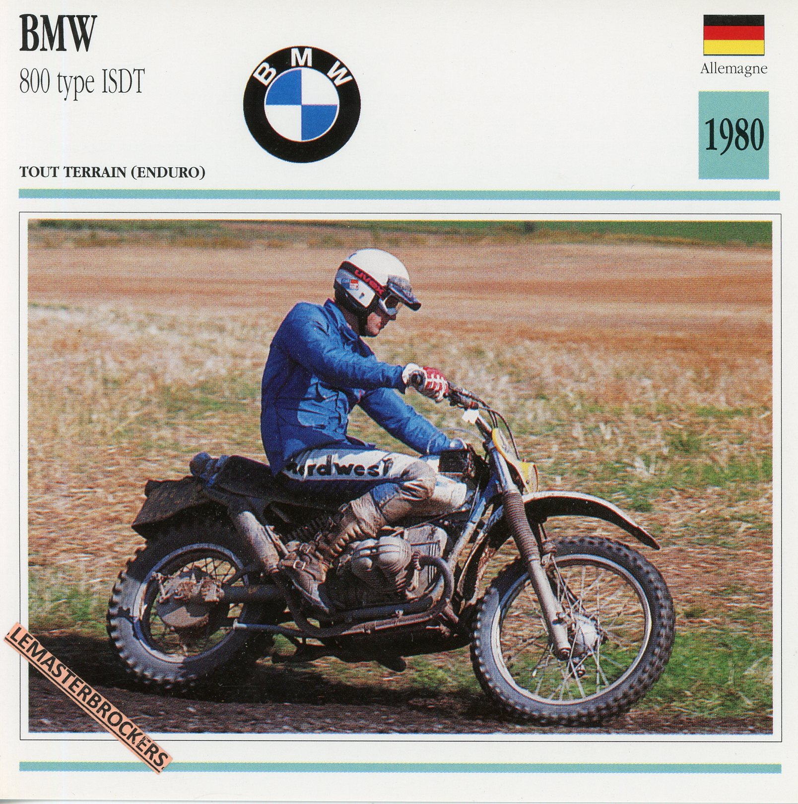 BMW-800-ISDT-1980-FICHE-MOTO-MOTORCYCLE-CARDS-ATLAS-LEMASTERBROCKERS