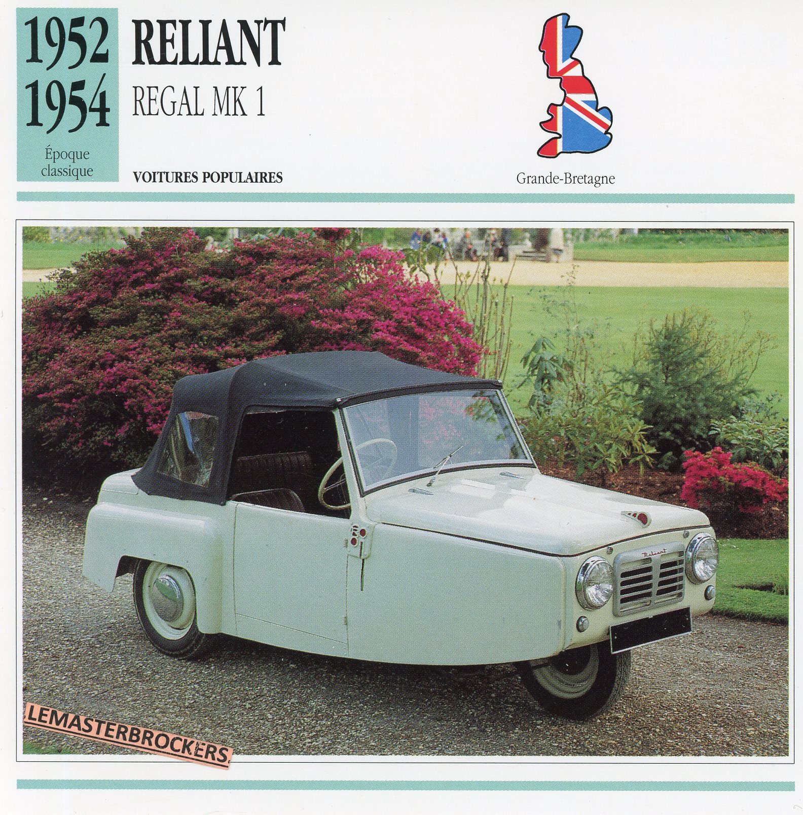 RELIENT-REGAL-MK1-1952-1954-FICHE-AUTO-CARD-CARS-LEMASTERBROCKERS