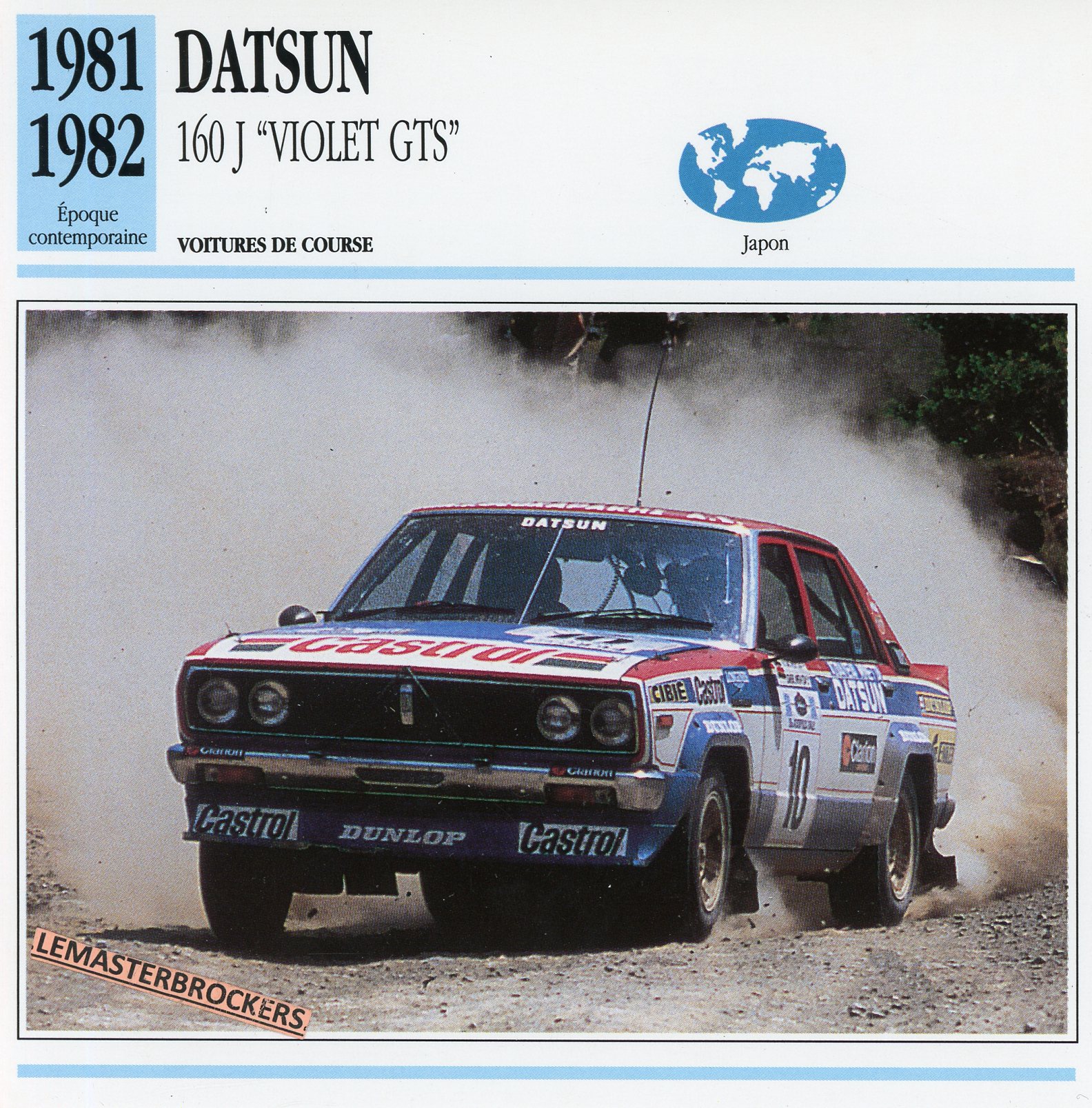 DATSUN-160J-VIOLET-GTS-1981-1982-FICHE-AUTO-CARD-CARS-LEMASTERBROCKERS