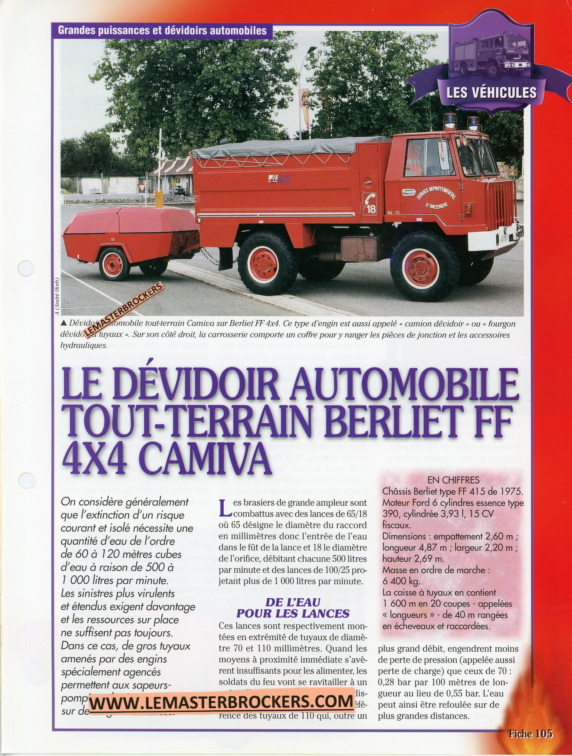 FICHE-AUTO-POMPIER-LEMASTERBROCKERS-BERLIET-CAMIVA-4X4