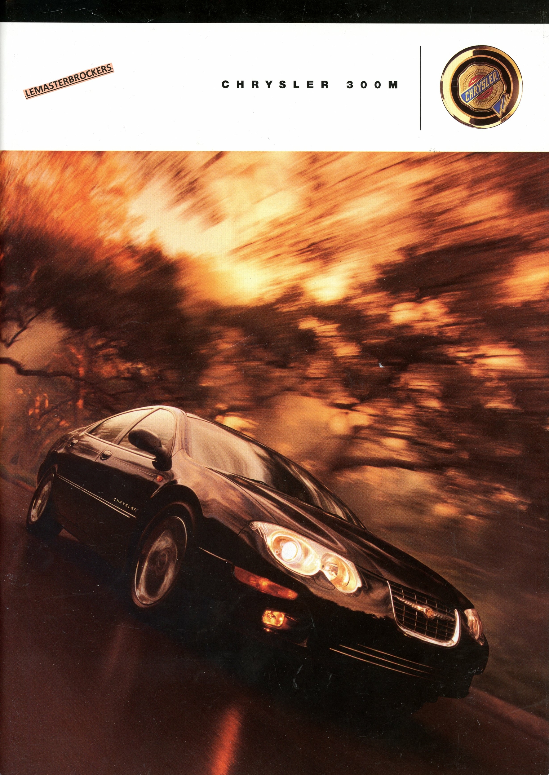 BROCHURE-CHRYSLER-300M-LEMASTERBROCKERS-PROSPECTUS-CATALOGUE-1998