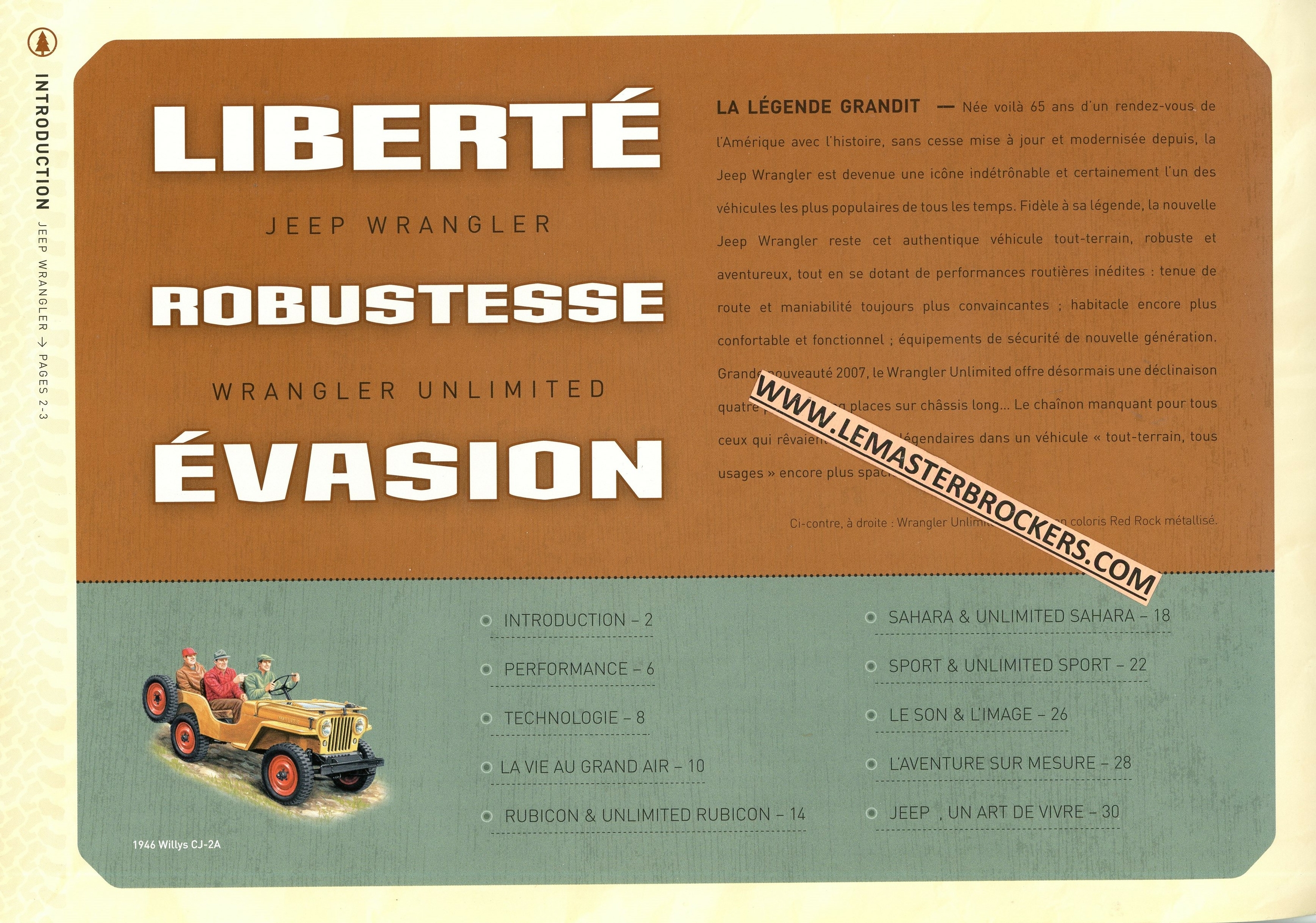 BROCHURE-JEEP-WRANGLER-LEMASTERBROCKERS-2007