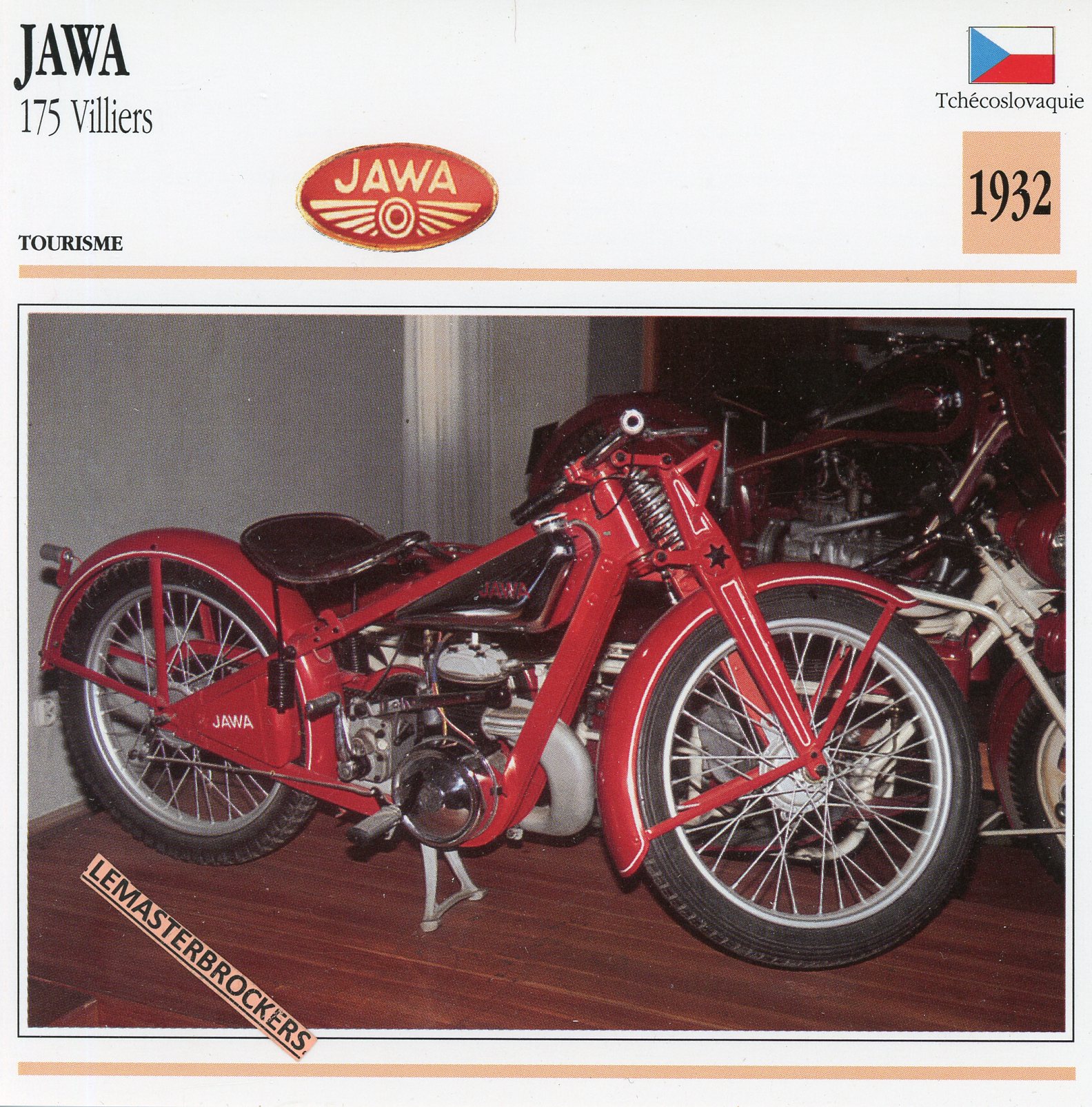 JAWA-175-VILLIERS-1932-FICHE-MOTO-CARDS-ATLAS-LEMASTERBROCKERS