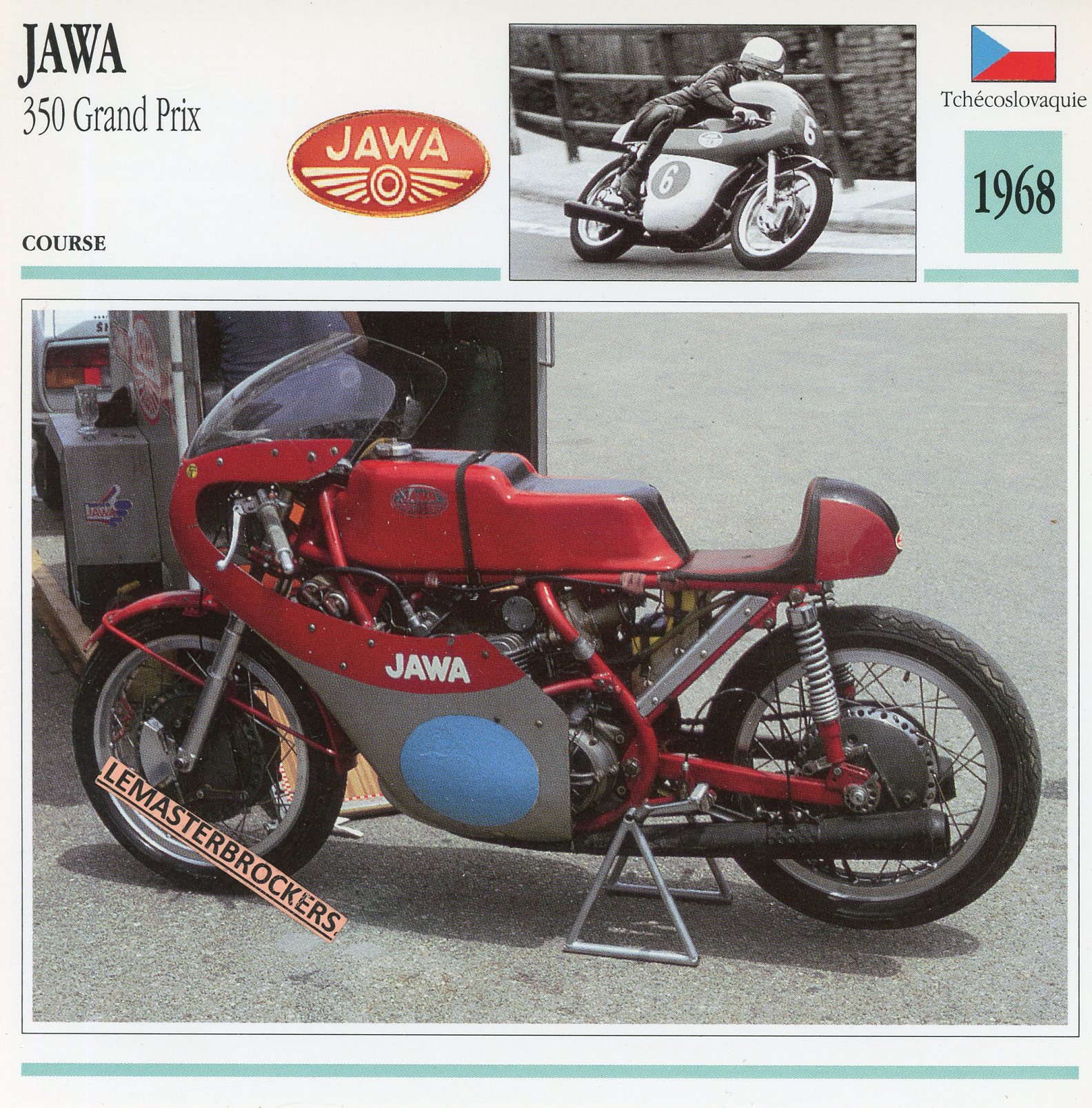 JAWA-350-1968-FICHE-MOTO-CARDS-ATLAS-LEMASTERBROCKERS
