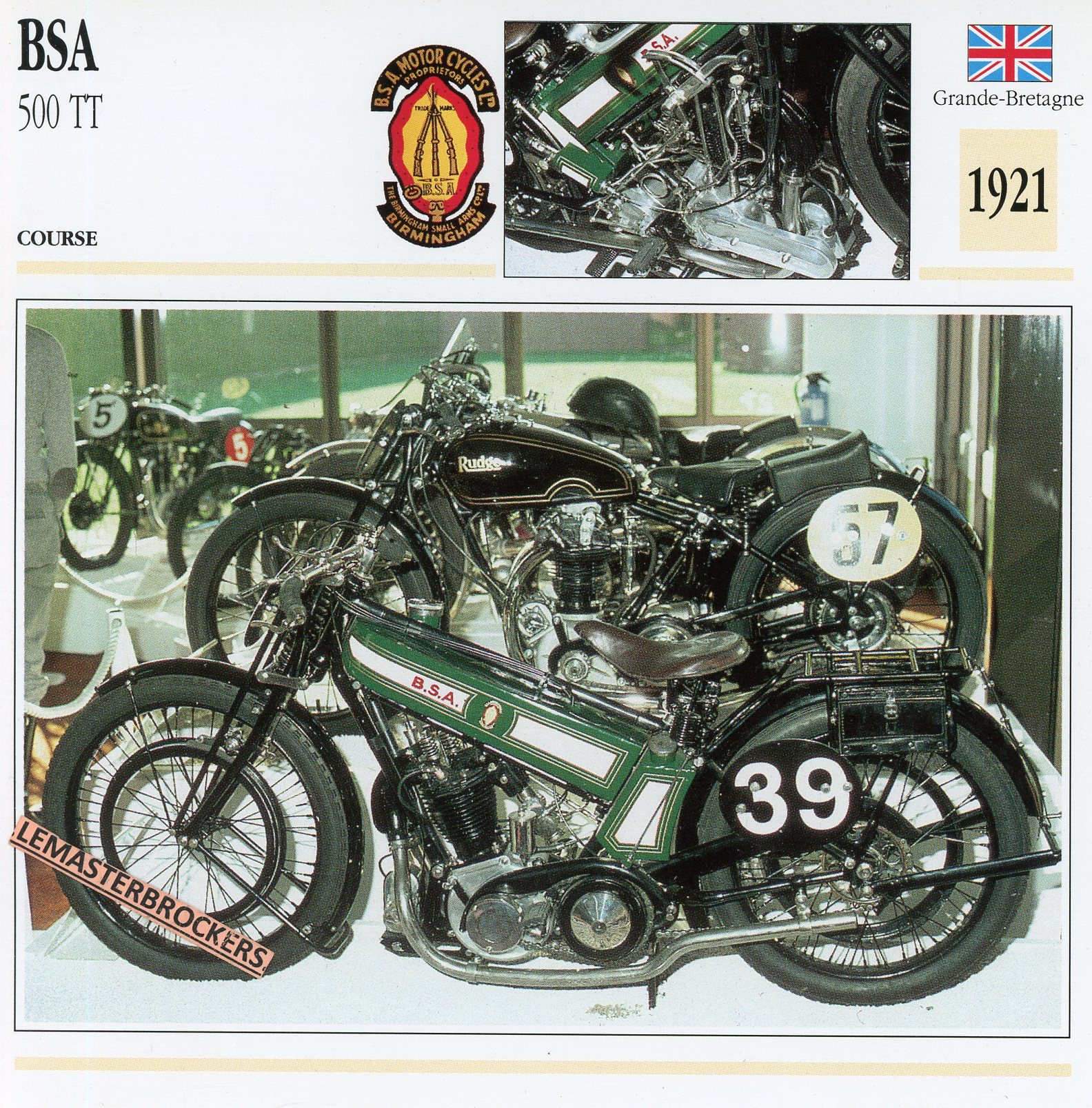 BSA-500-TT-1921-FICHE-MOTO-CARDS-ATLAS-LEMASTERBROCKERS