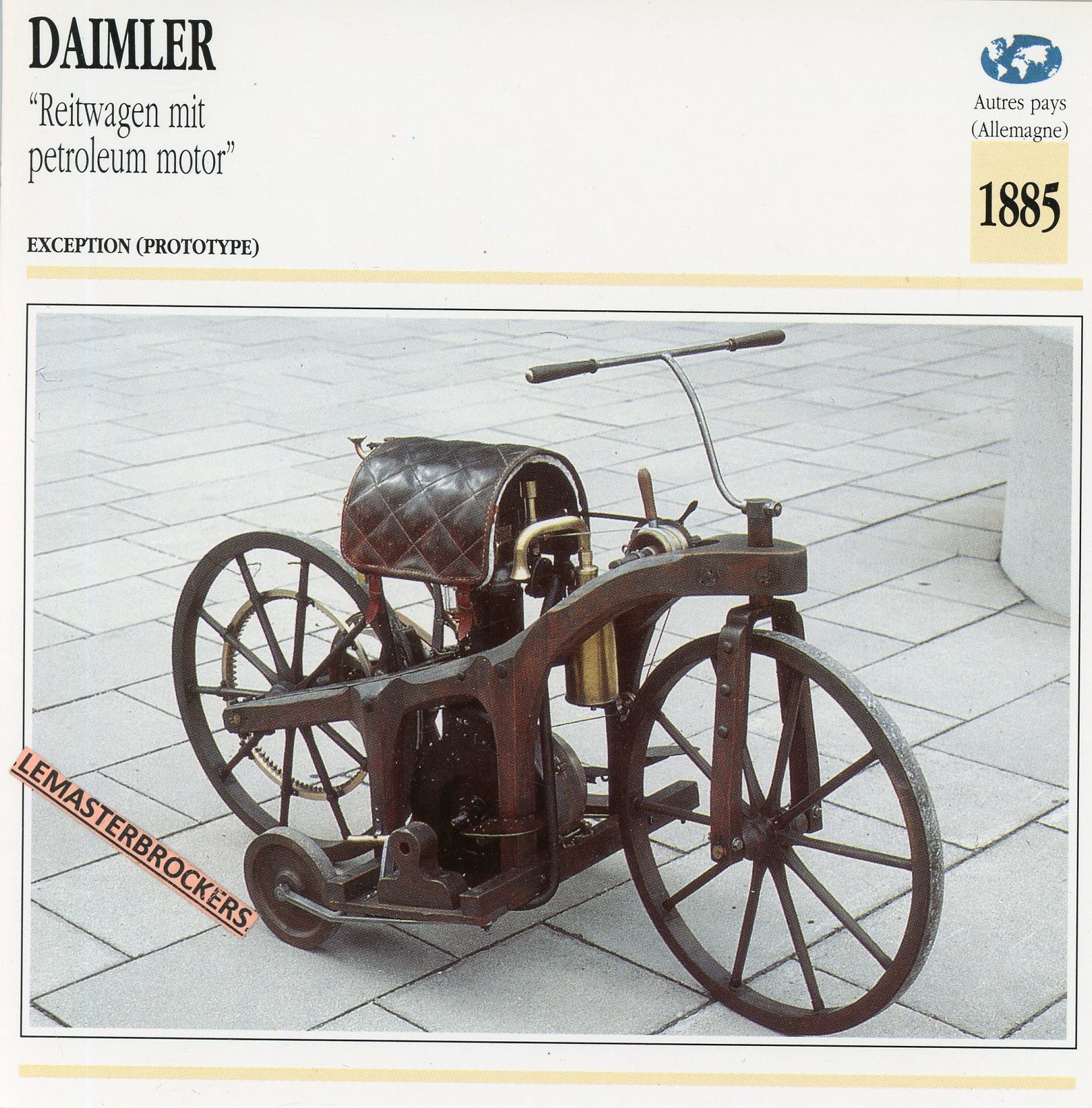 DAIMLER-REITWAGEN-MIT-PRETROLEUM-MOTOR-1885-FICHE-MOTO-LEMASTERBROCKERS