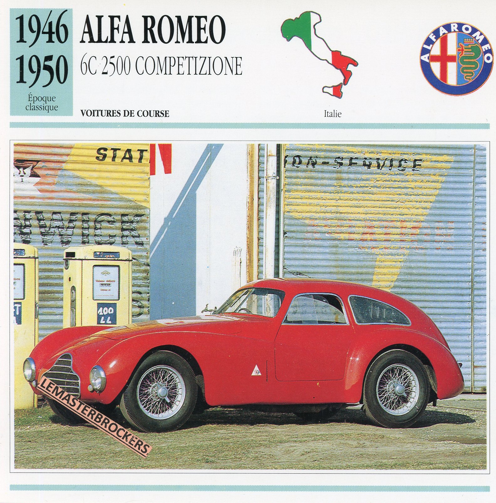 ALFA-ROMEO-6C-2500-COMPETIZIONE-1946-1950-FICHE-AUTO-CARS-CARD-ATLAS-LEMASTERBROCKERS