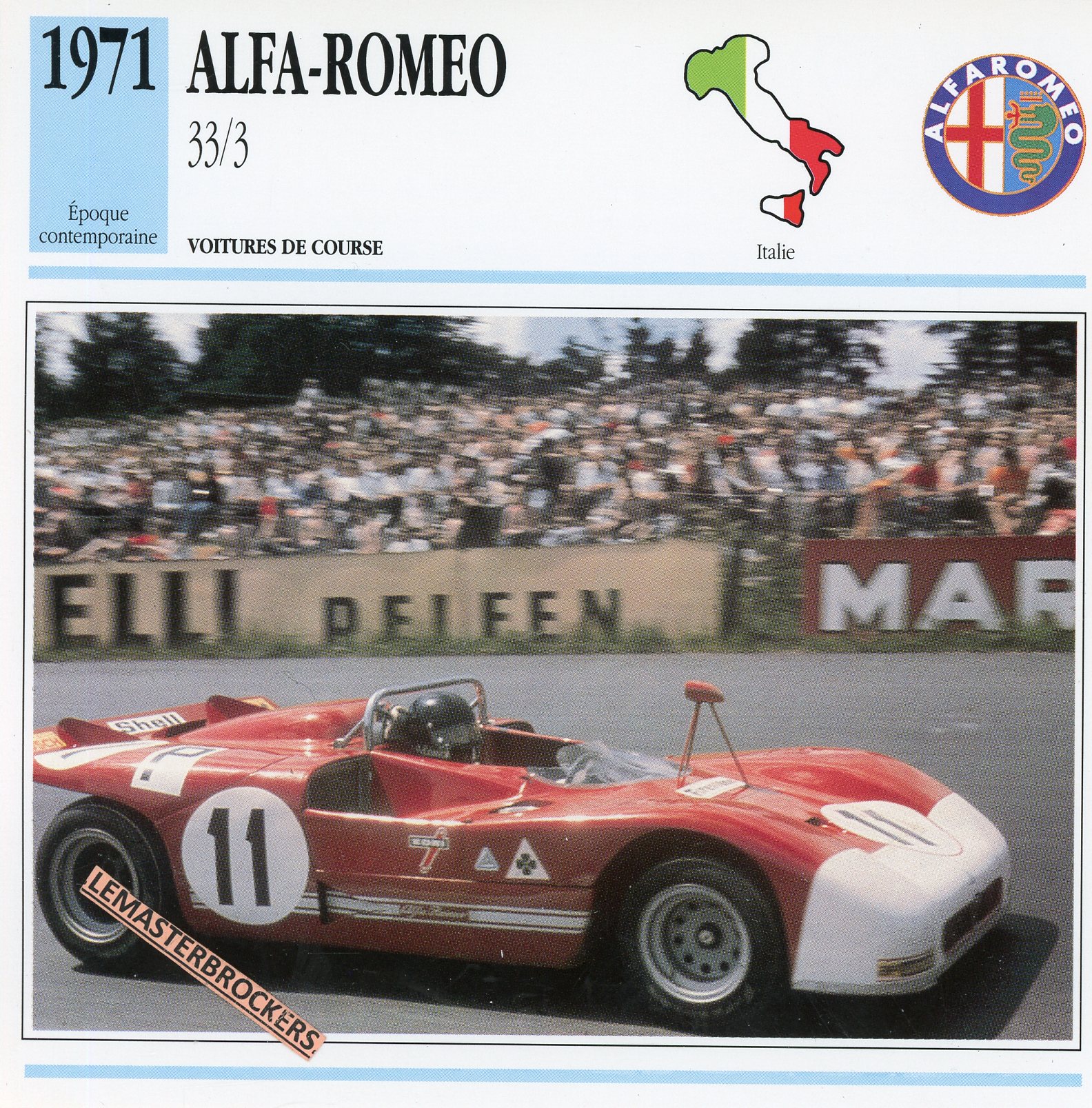 ALFA-ROMEO-33-3-1971-FICHE-AUTO-LEMASTERBROCKERS