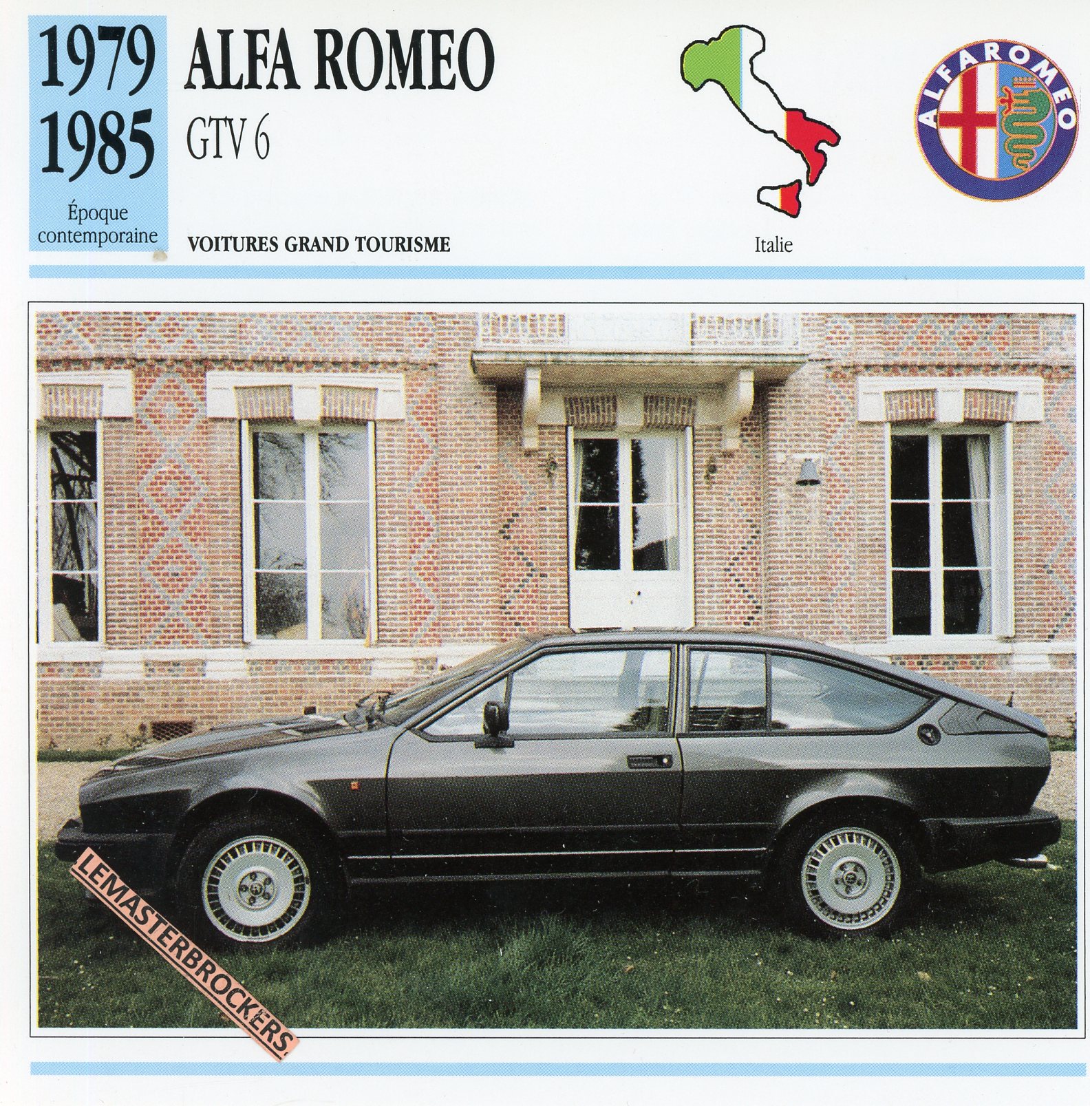 ALFA-ROMEO-GTV6-1979-1985-FICHE-AUTO-GTV-LEMASTERBROCKERS