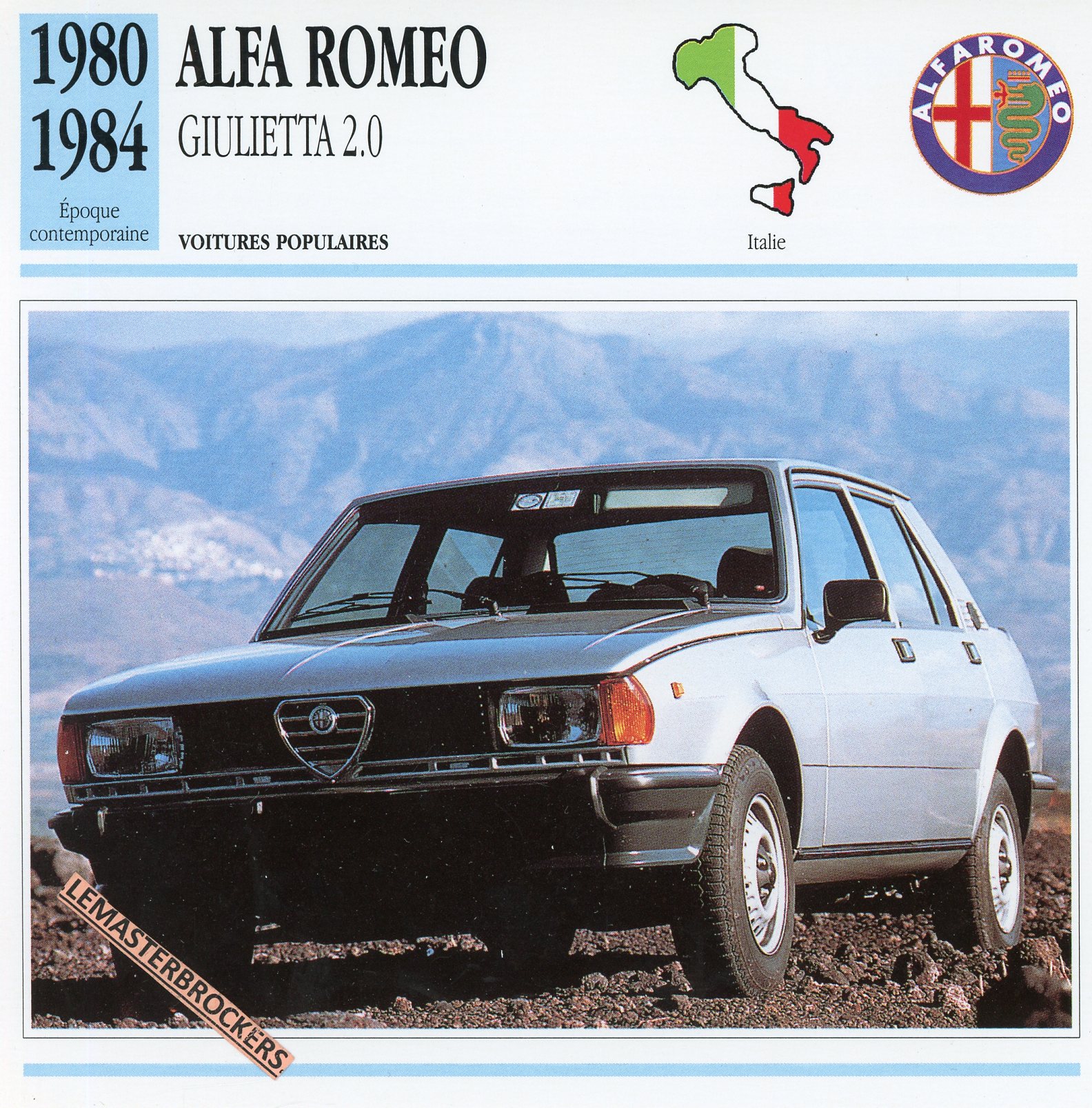 ALFA-ROMEO-GIULIETTA-1980-1984-FICHE-AUTO-LEMASTERBROCKERS