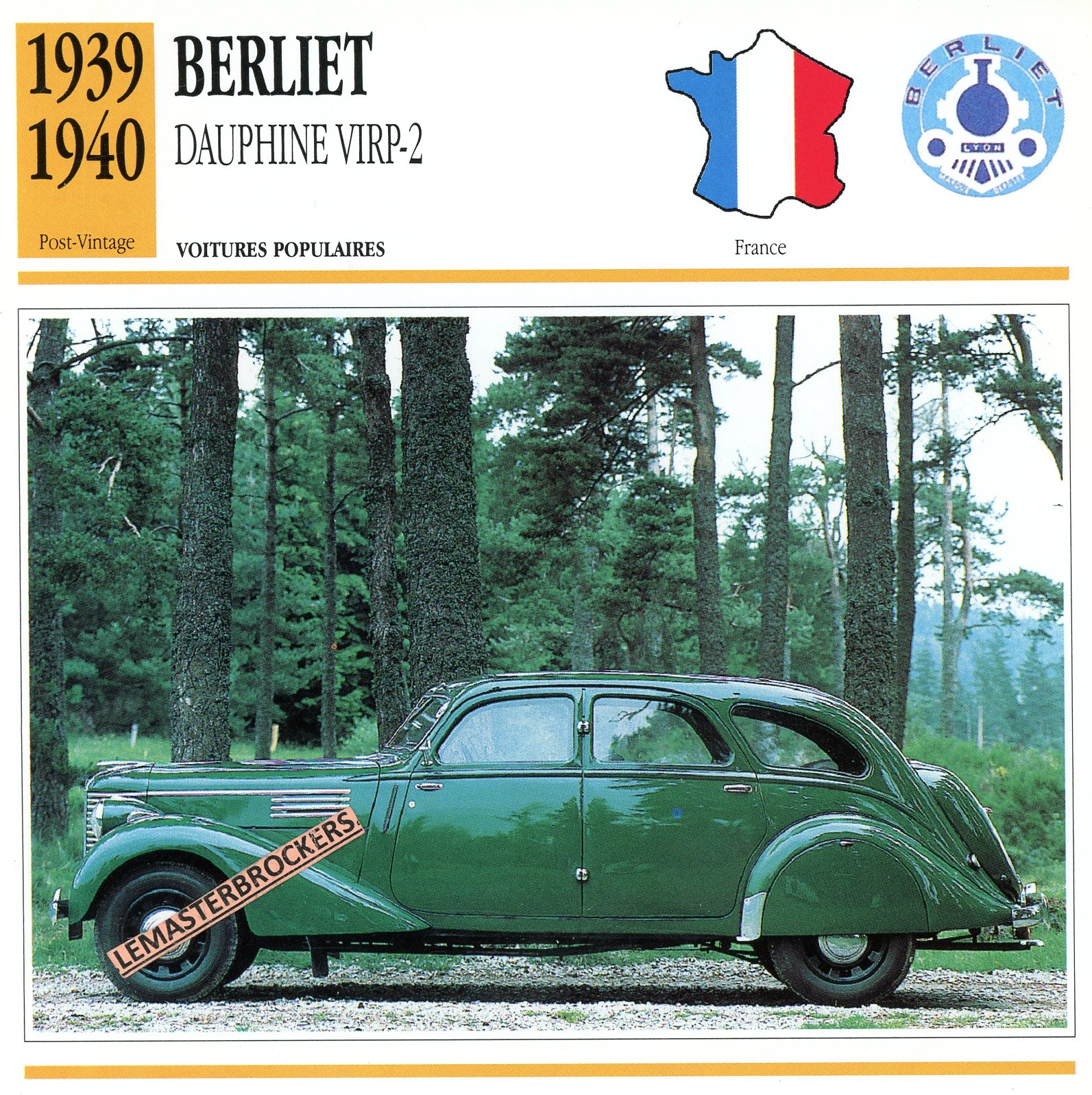FICHE-BERLIET-DAUPJHINE-VIRP-1940-AUTO-ATLAS-LEMASTERBROCKERS