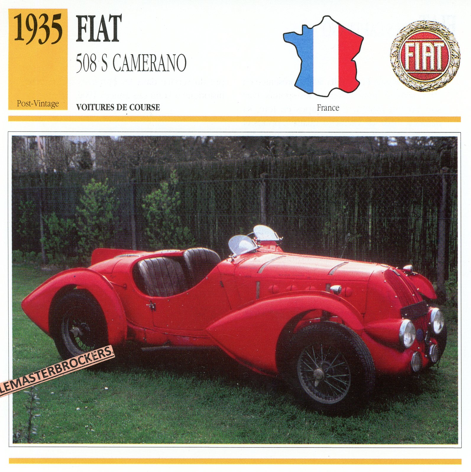 FIAT--508S-CAMERANO-1935-FICHE-AUTO-CARD-CARS-LEMASTERBROCKERS