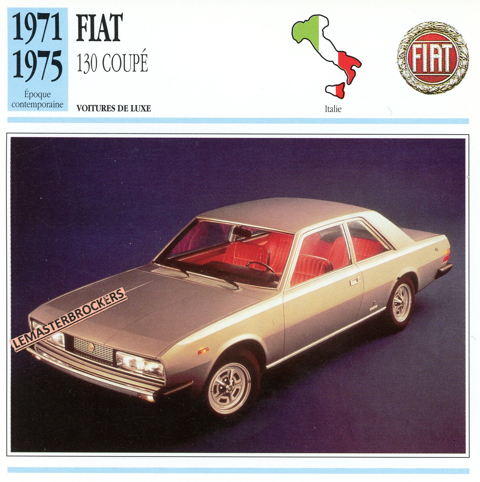 FICHE-FIAT-130-COUPÉ-1975-CARD-CARS-LEMASTERBROCKERS