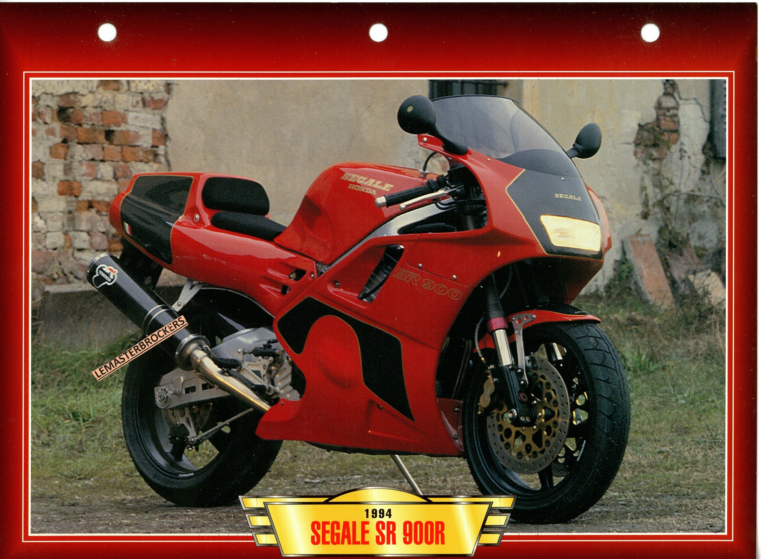SEGALE-SR900R-1994-FICHE-MOTO-LEMASTERBROCKERS