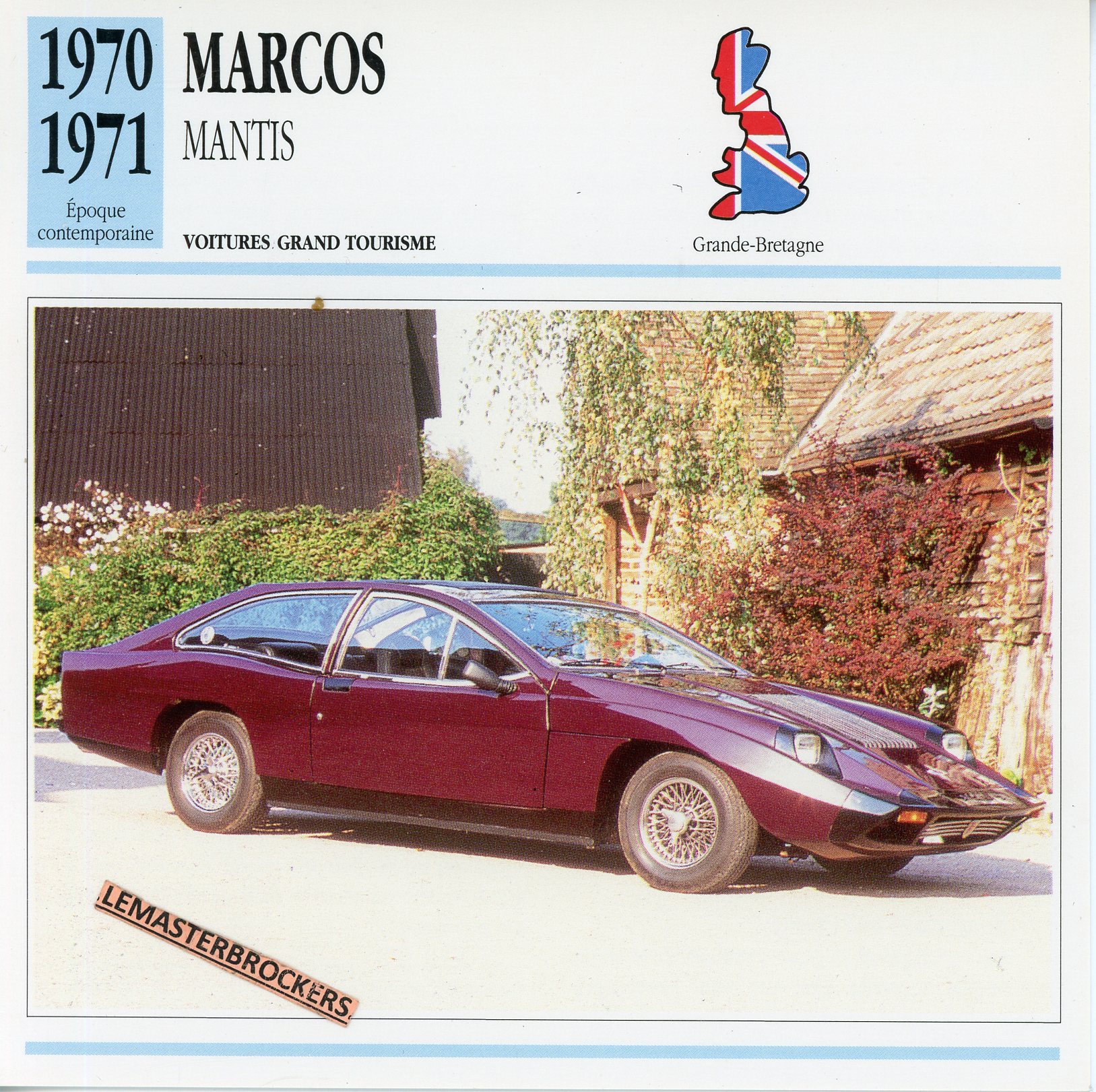 MARCOS-MANTIS-1970-1971-FICHE-CARD-ATLAS-LEMASTERBROCKERS