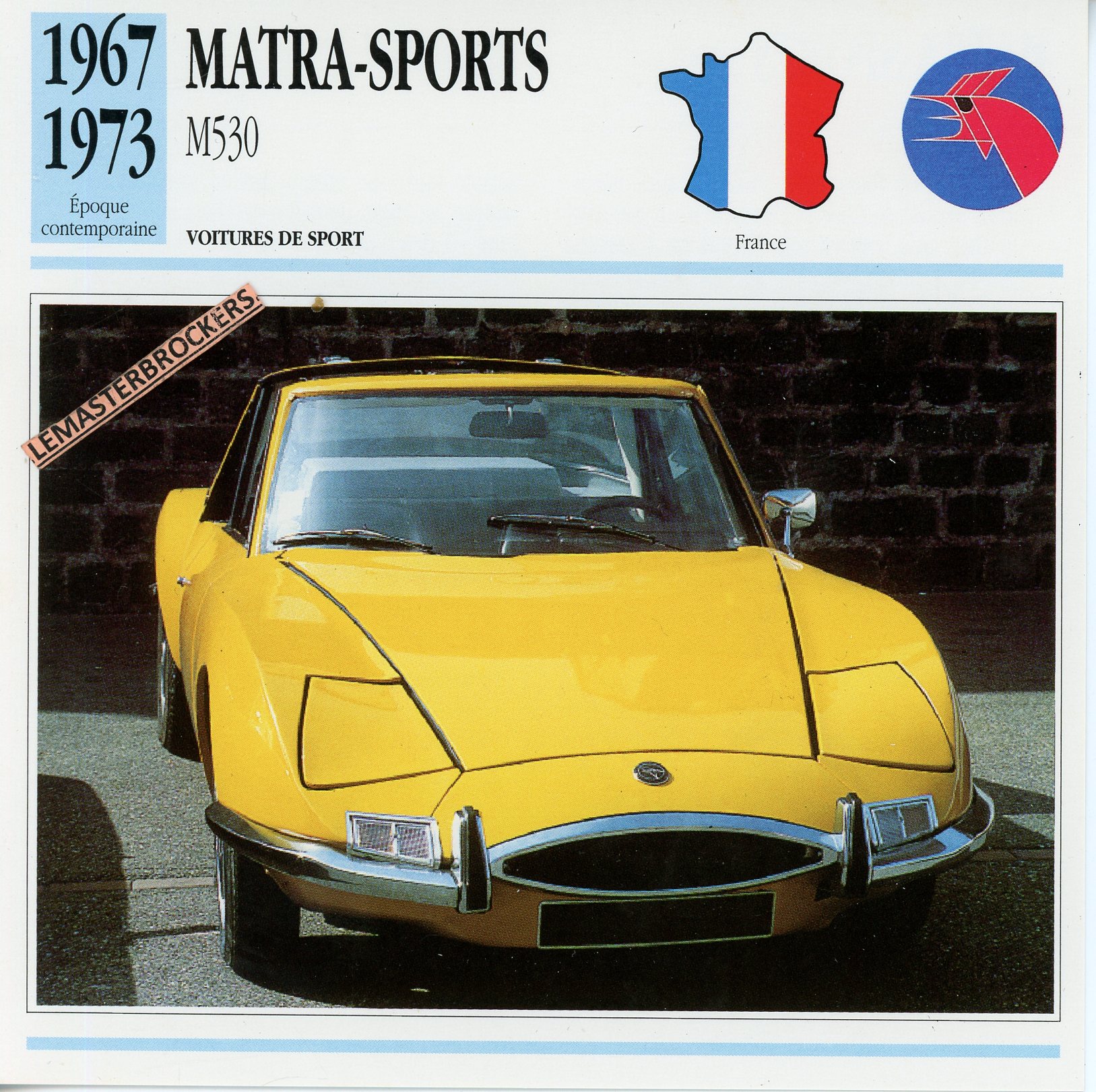 MATRA-M530-1967-1973-FICHE-AUTO-ATLAS-LEMASTERBROCKERS