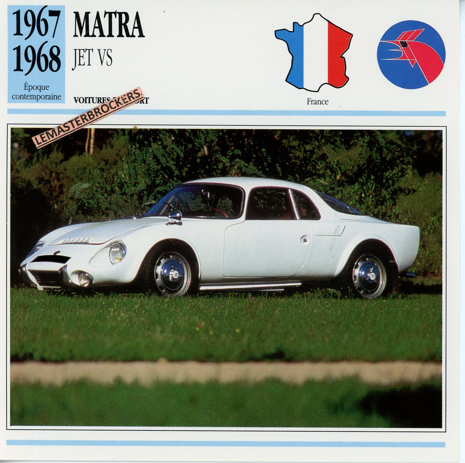 MATRA-JET-VS-1967-1968-FICHE-AUTO-ATLAS-LEMASTERBROCKERS