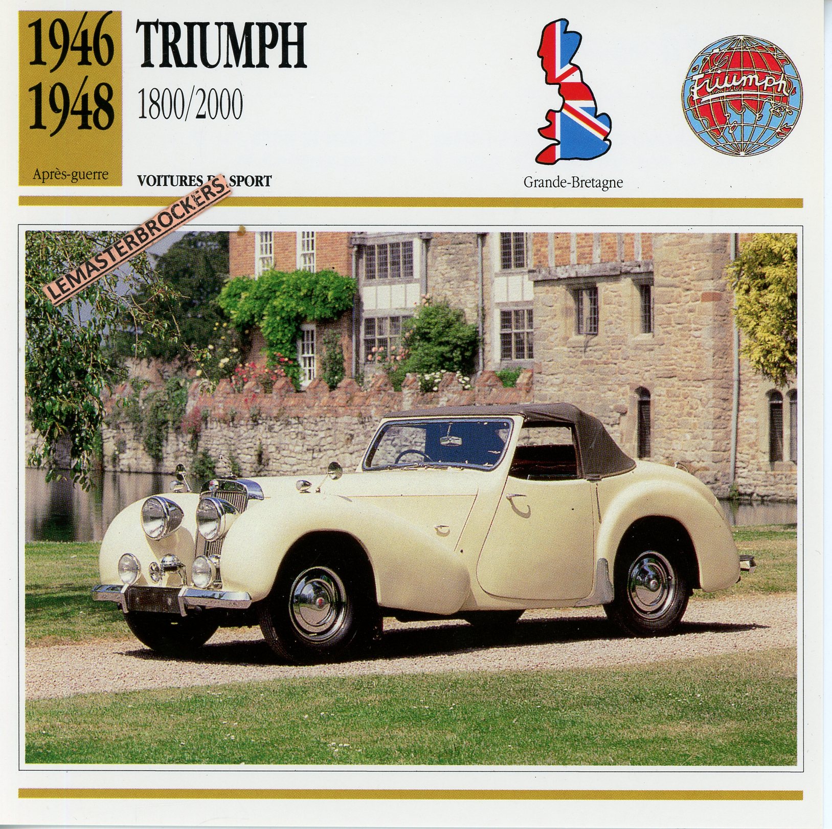 TRIUMPH-1800-2000-1948-FICHE-AUTO-ATLAS-LEMASTERBROCKERS
