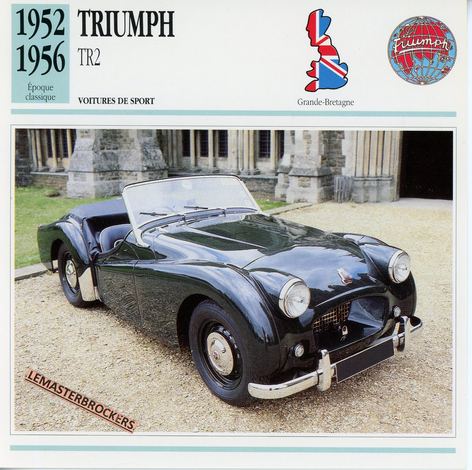 TRIUMPH-TR2-1952-1956-FICHE-AUTO-ATLAS-LEMASTERBROCKERS